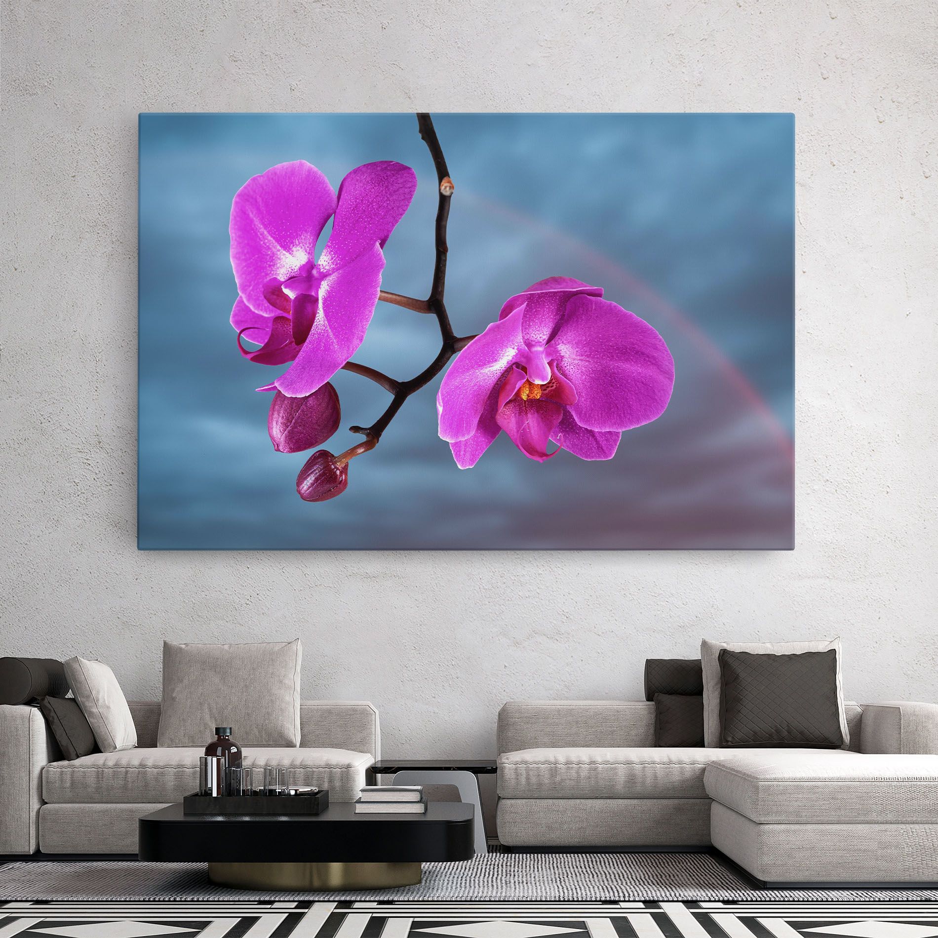 Sky Purple Orchid mockup 2