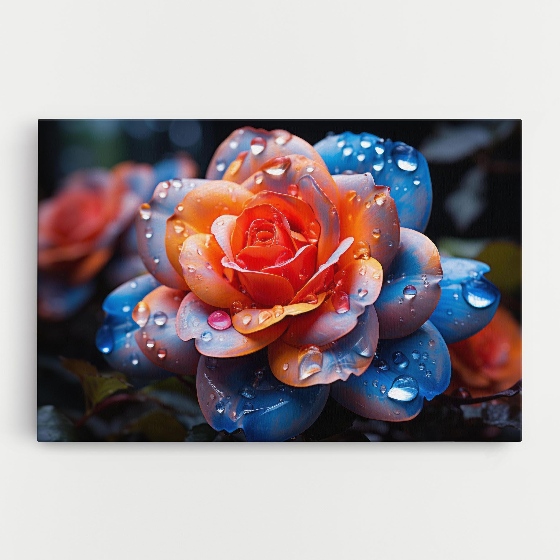 Orange Blue Rose mockup 0