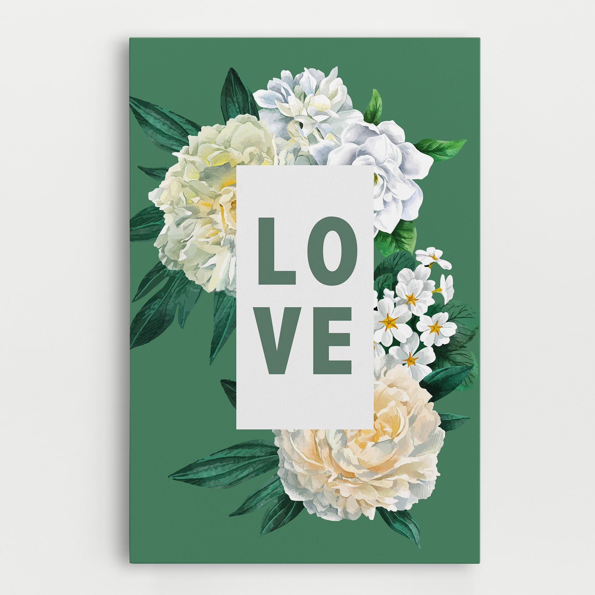 Love Green Rose mockup 0