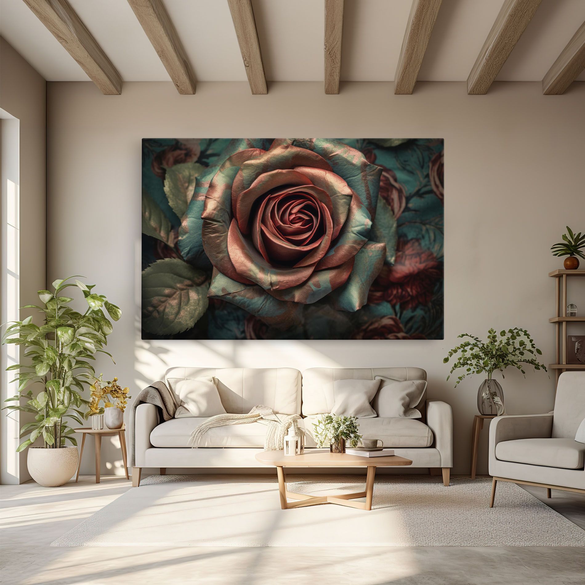 Exotic Blue Rose mockup 6