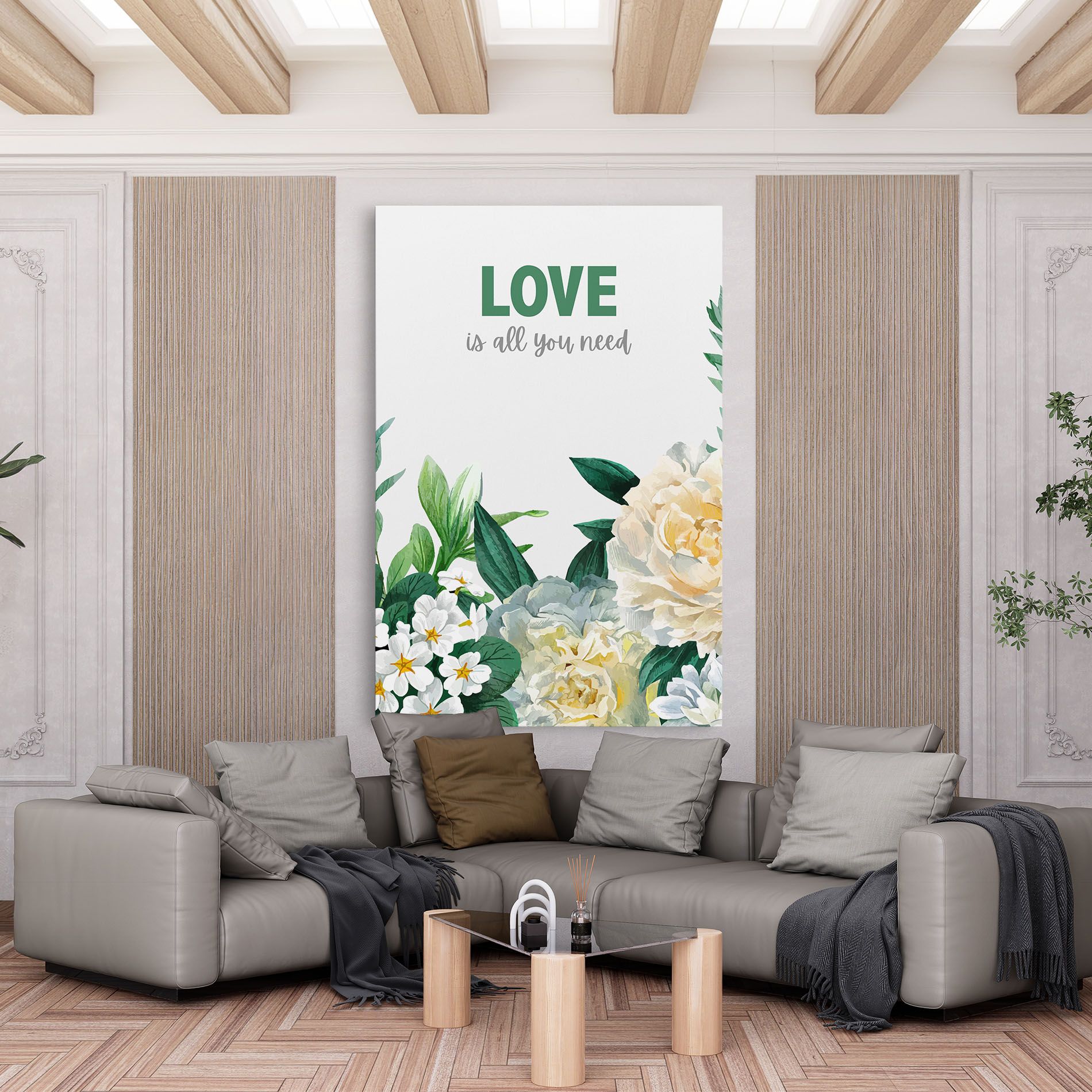 Green Rose Love mockup 6