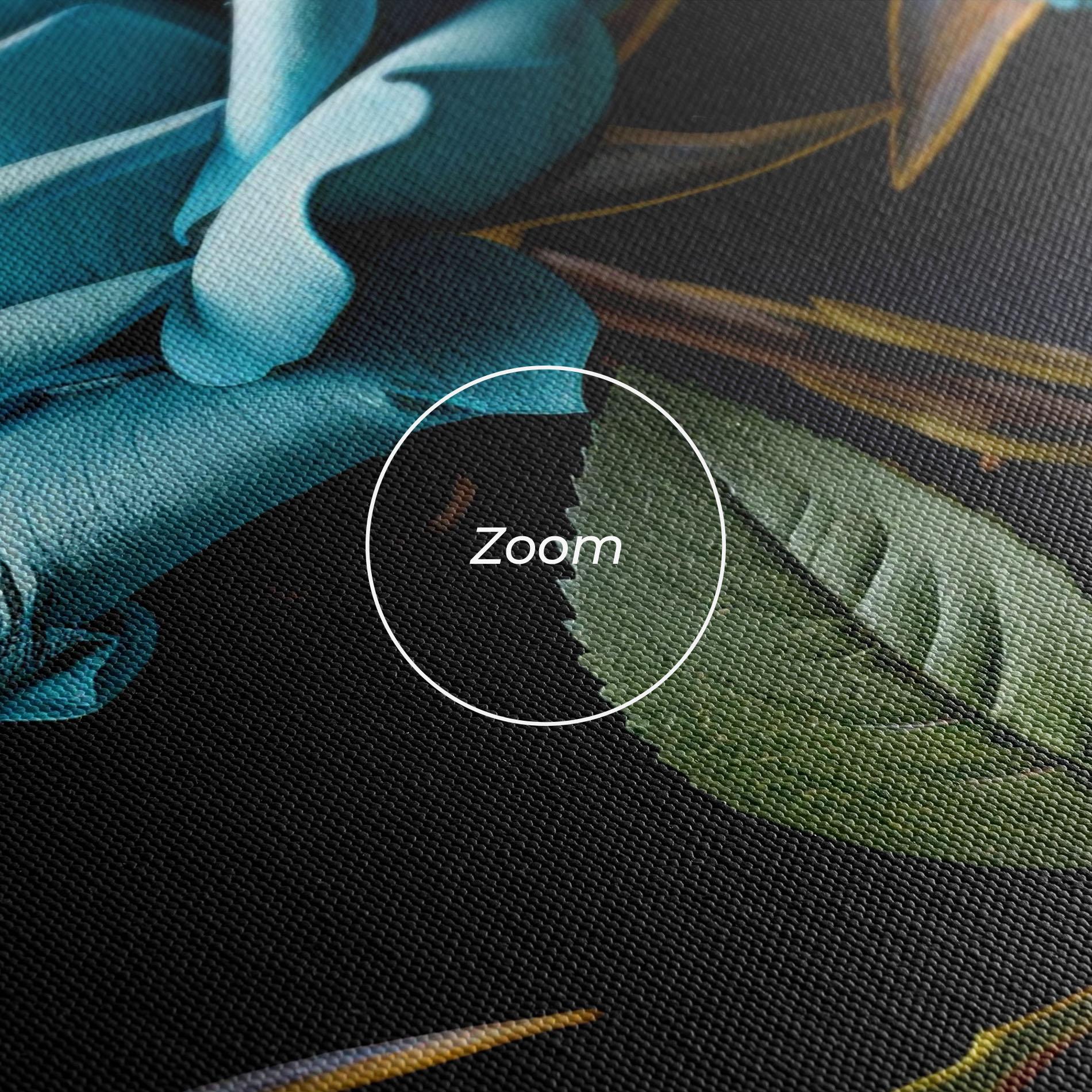 Leinwandbild Blue Roses mockup 3