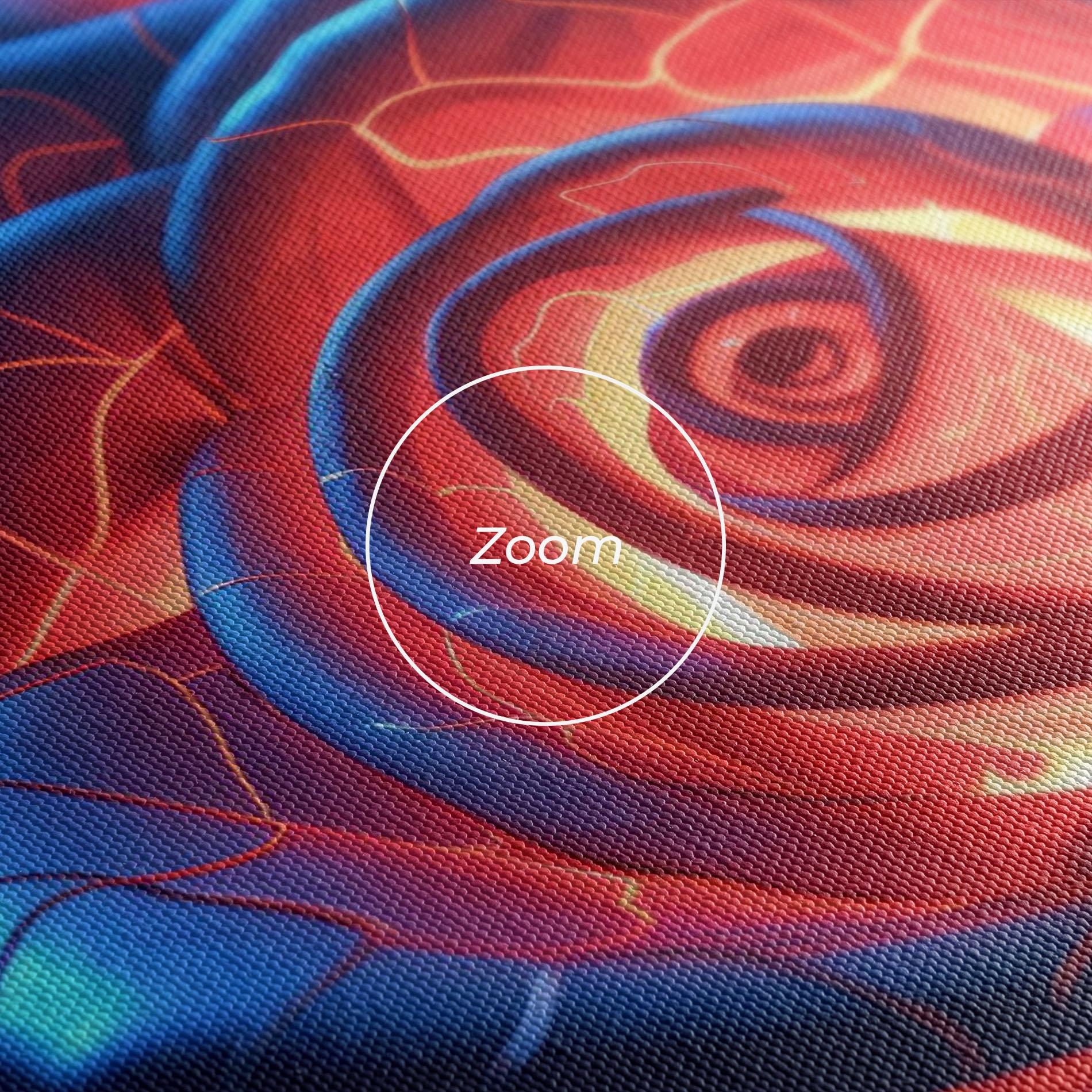 Leinwandbild Glowing Roses mockup 3