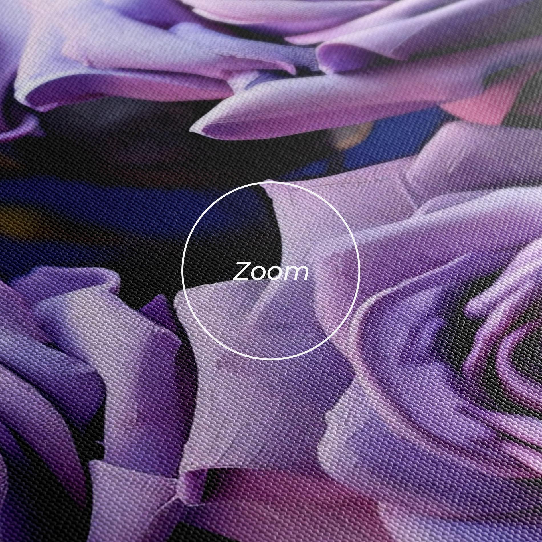 Leinwandbild Pastel Purple Rose mockup 3