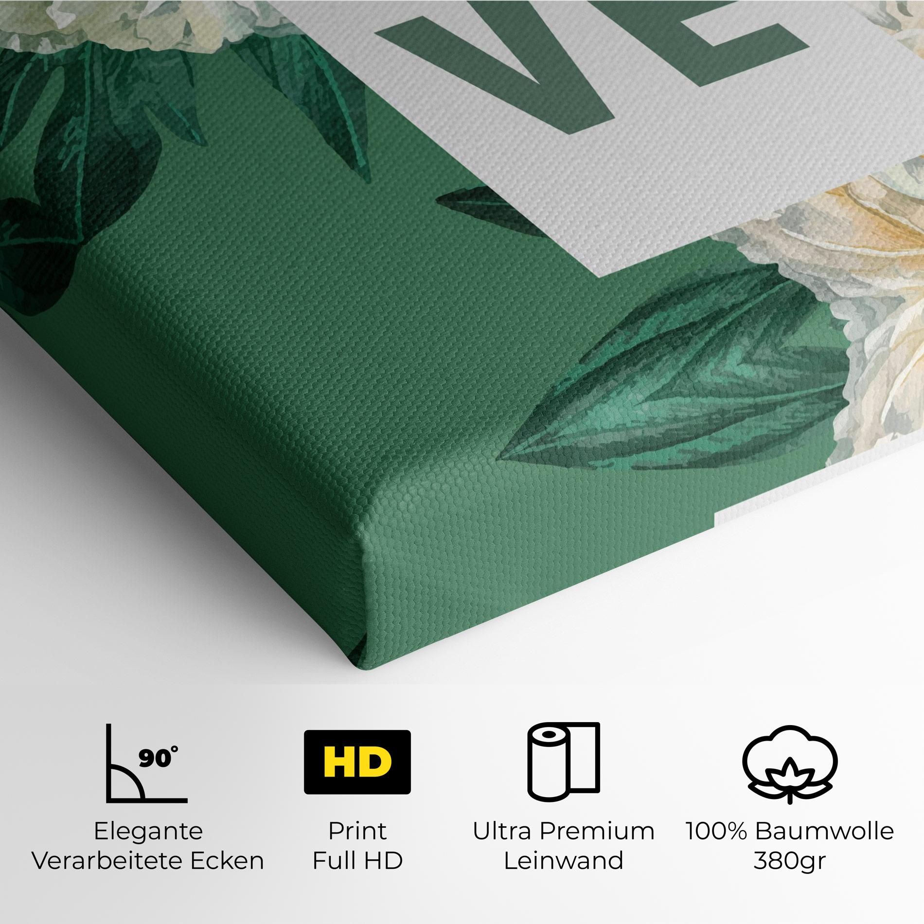 Love Green Rose mockup 4