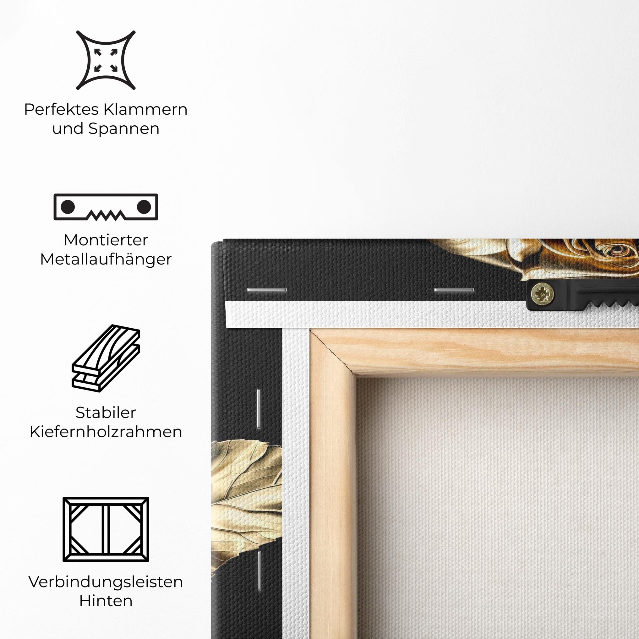 Beautiful Golden Rose mockup 5