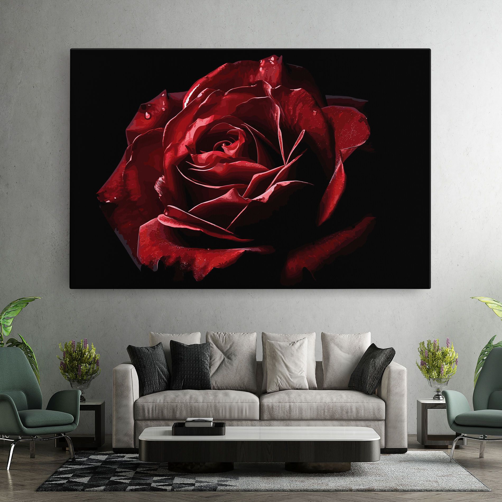 Big Red Rose mockup 7