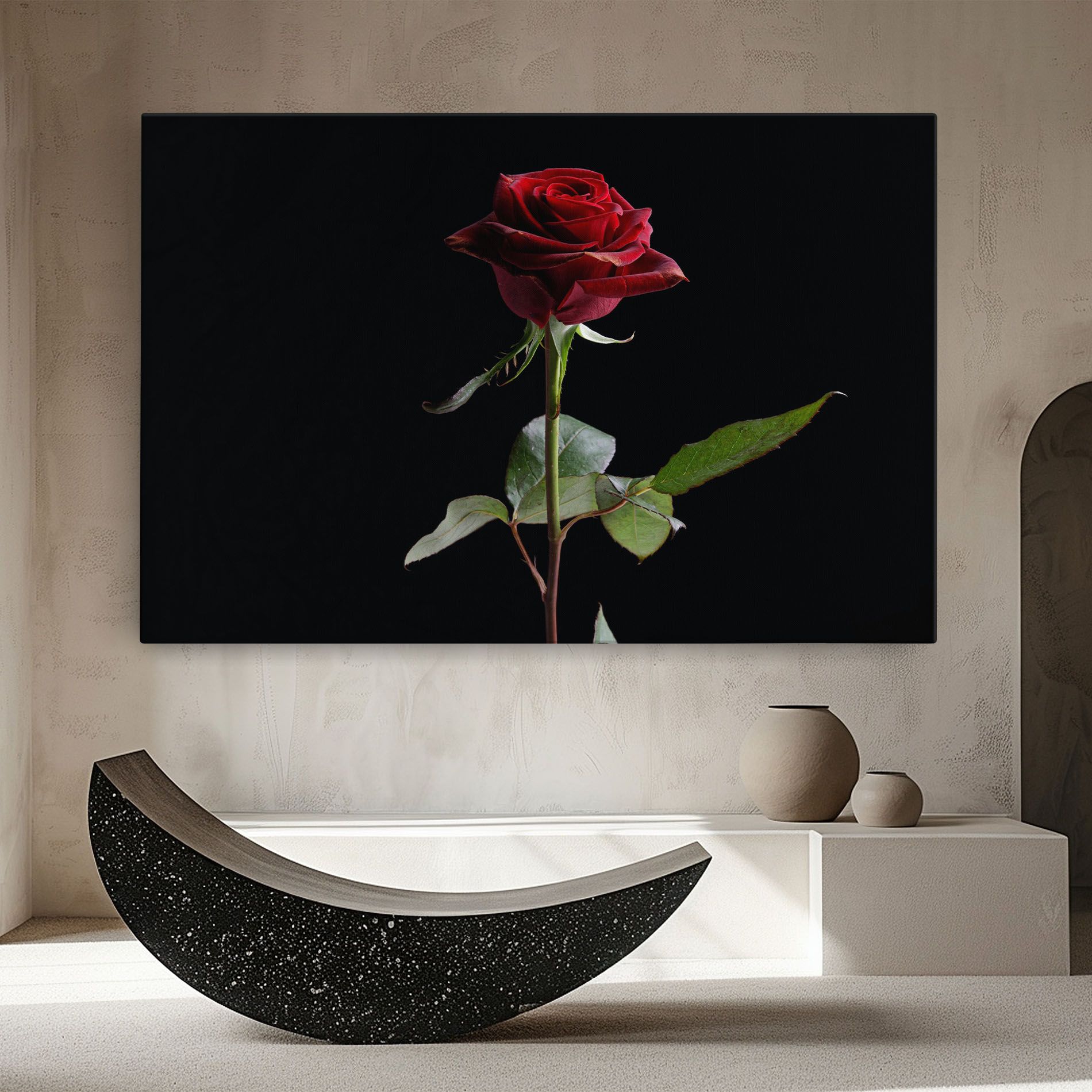 Beautiful Red Rose mockup 8