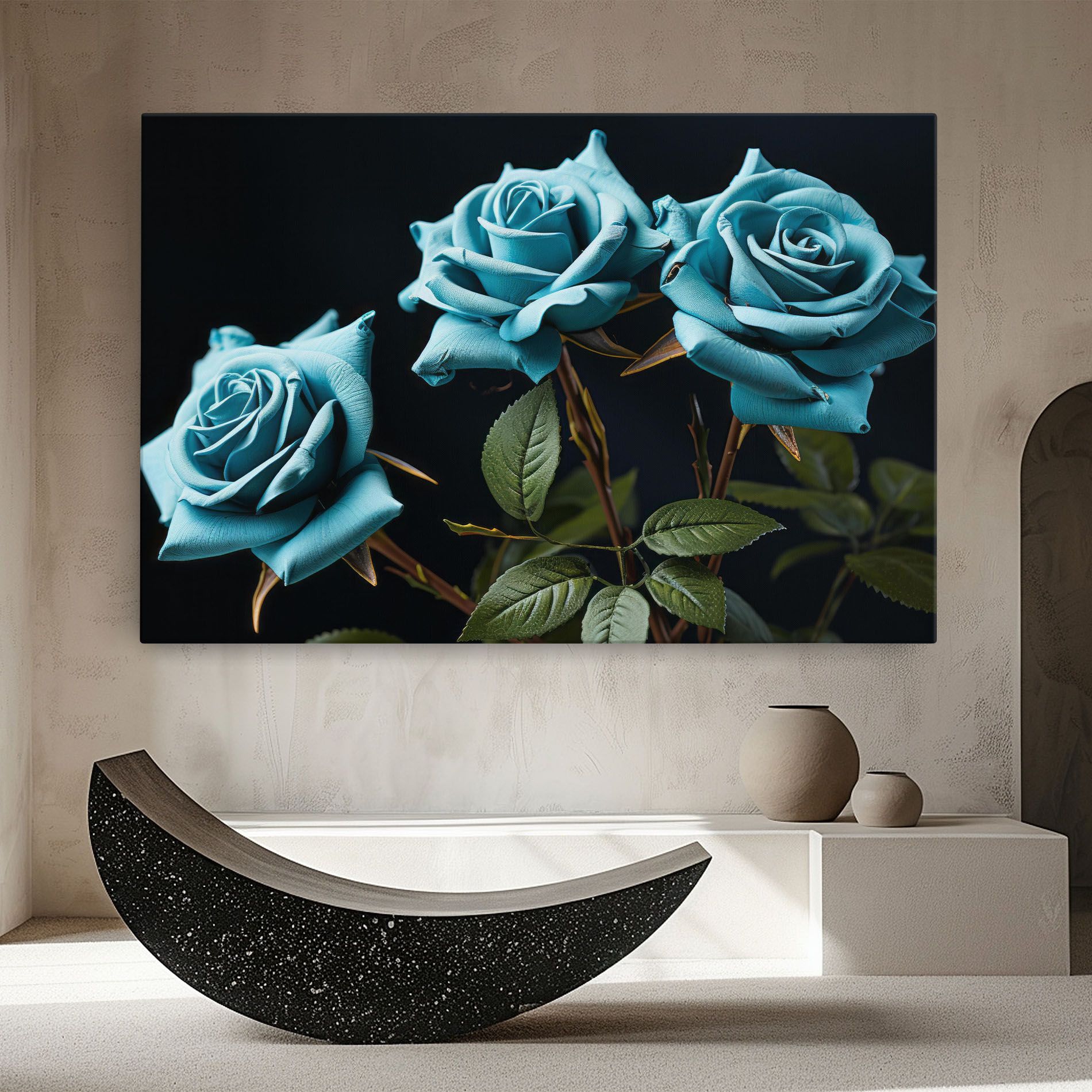 Blue Roses mockup 8