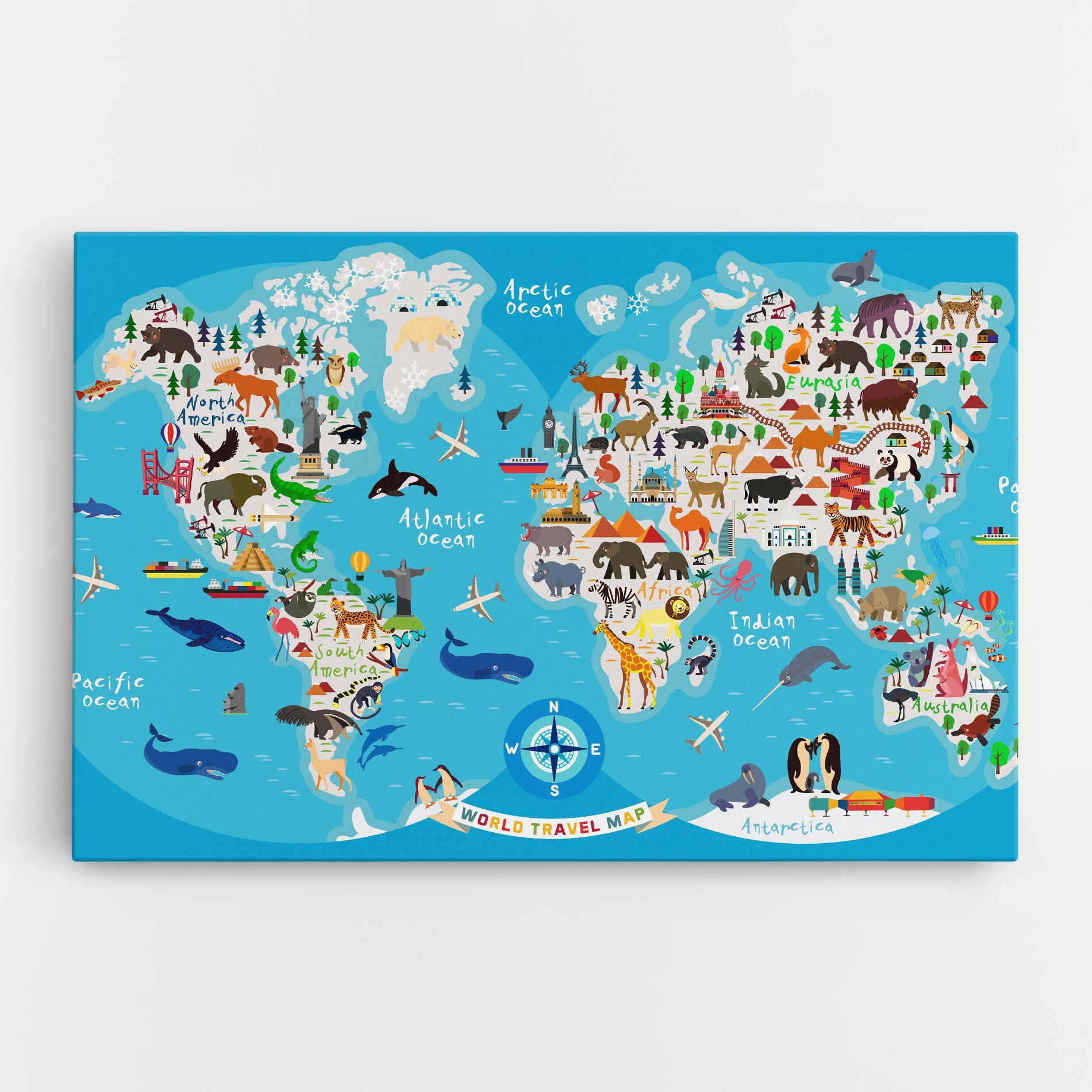 Travel Map mockup 0