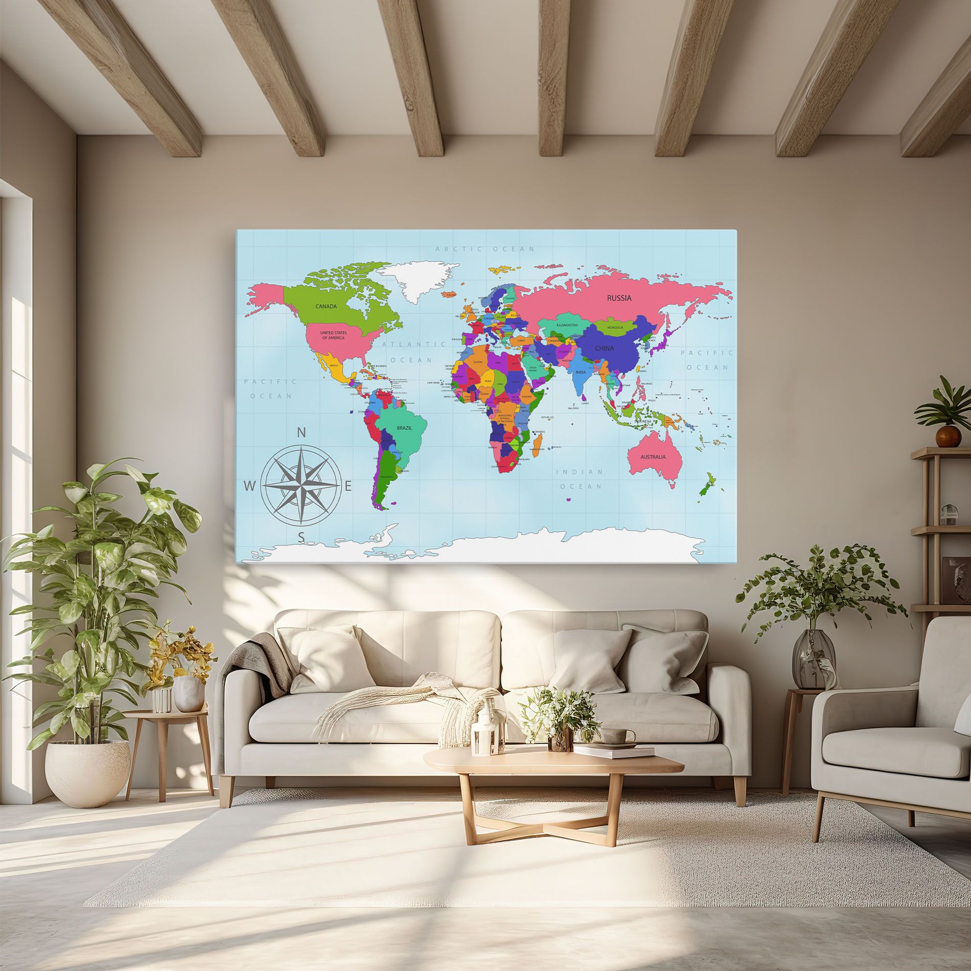 Colorful Continents mockup 6