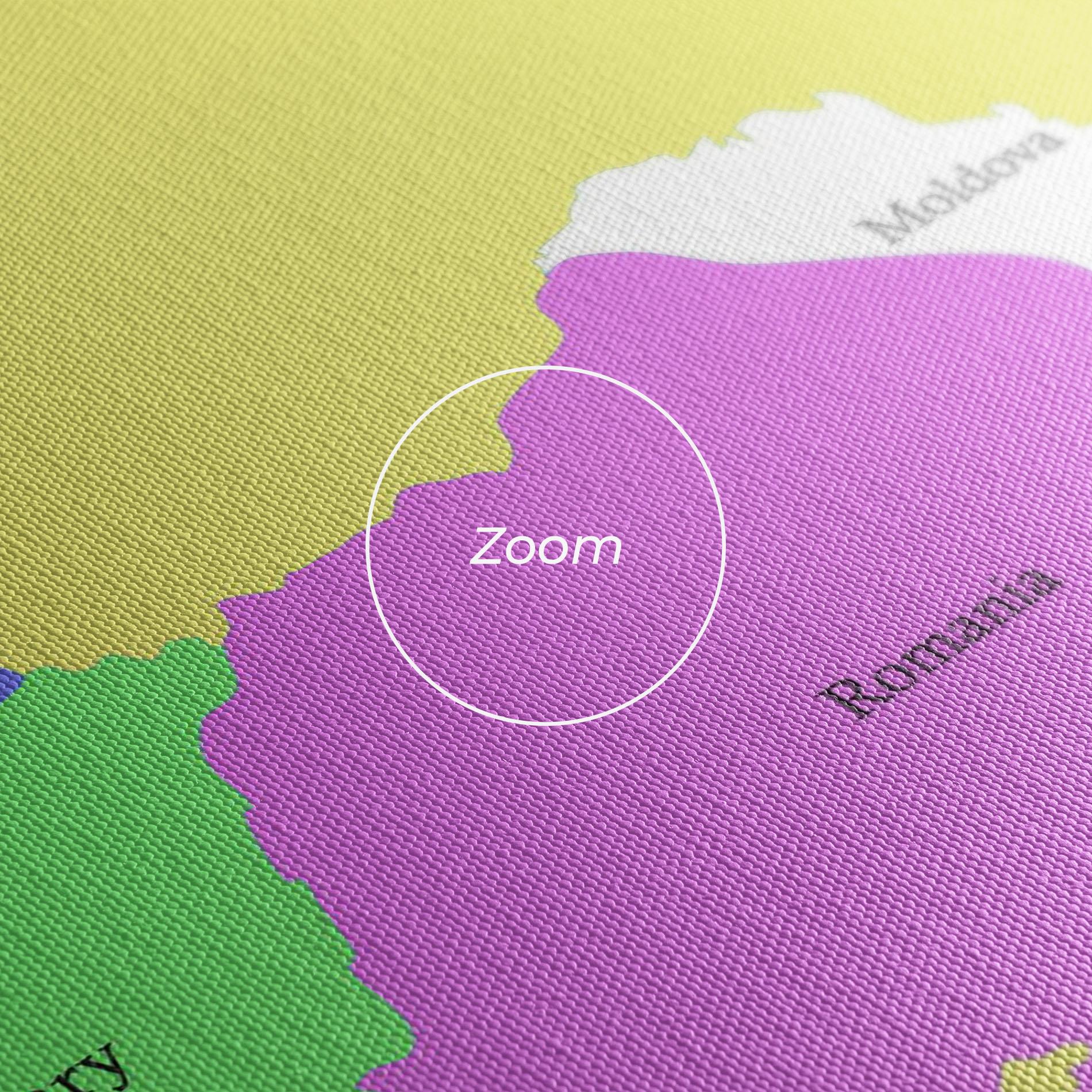 Leinwandbild Black Sea mockup 3