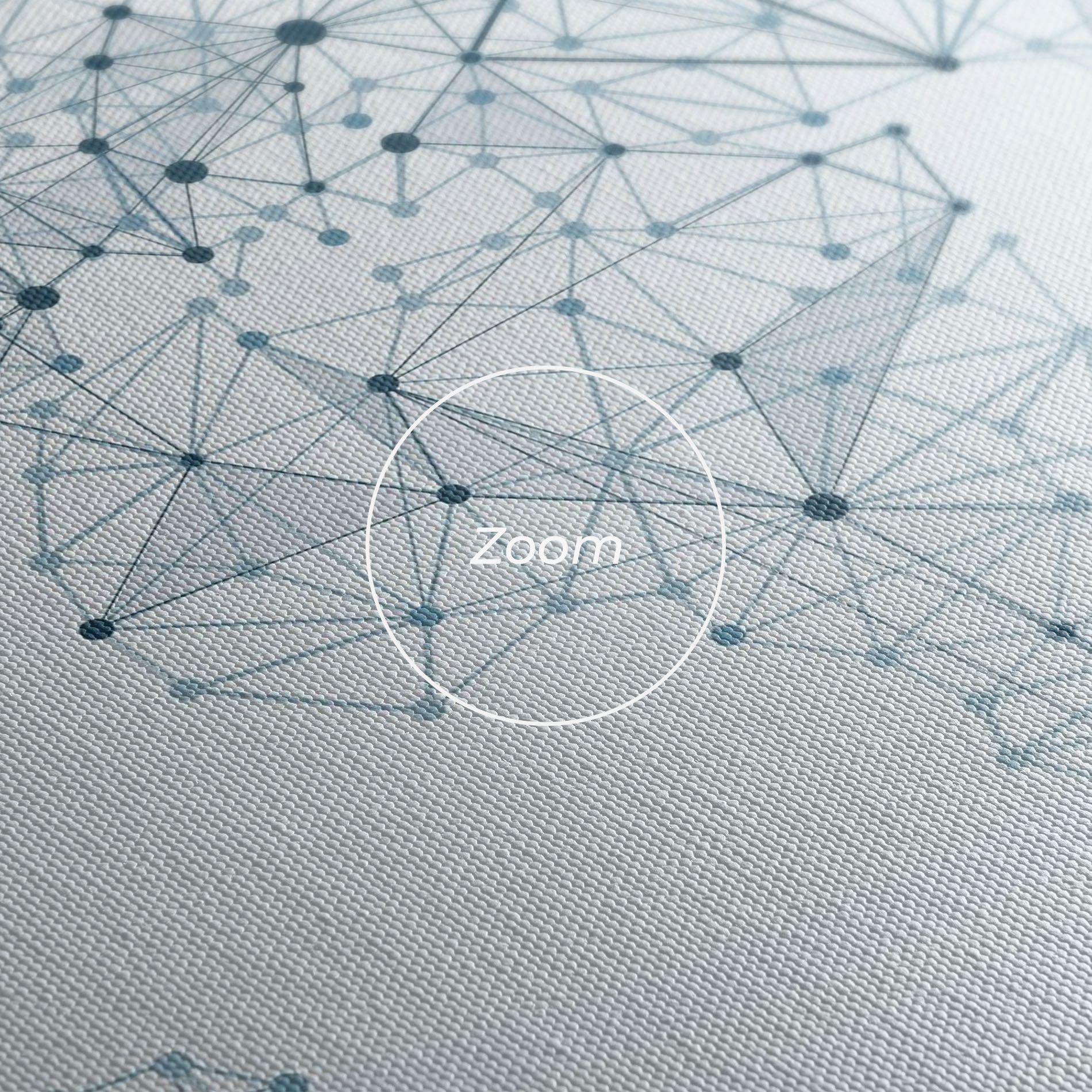 Blue Line Map mockup 3