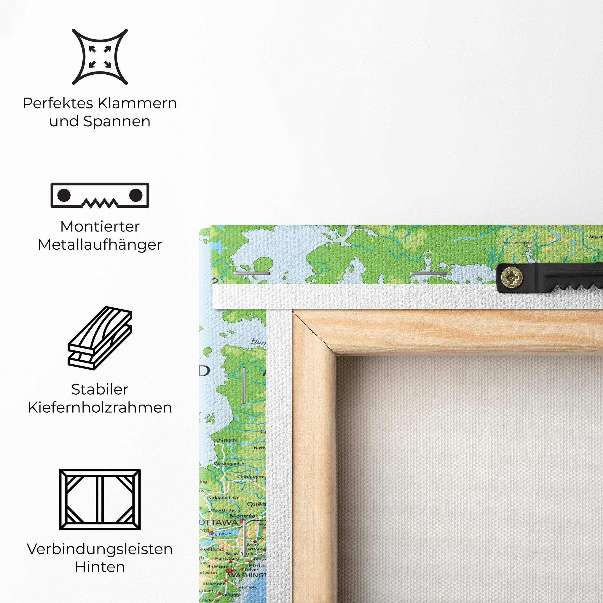 Leinwandbild Canada mockup 5