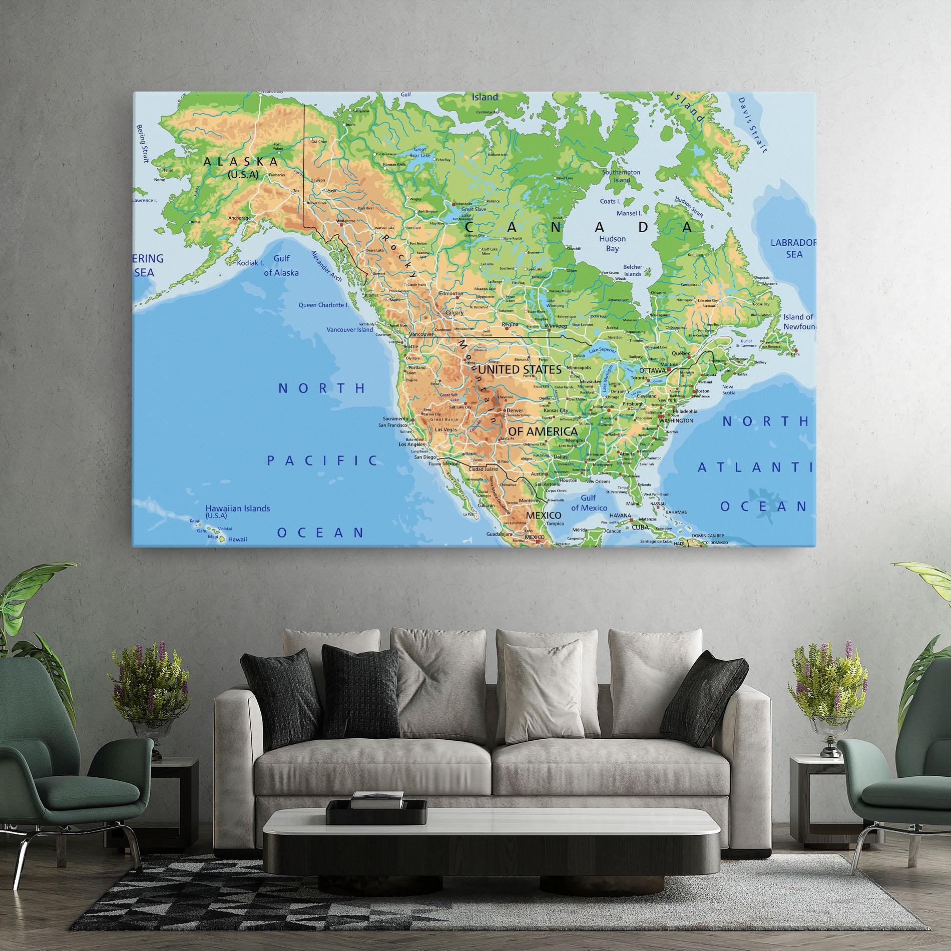 Leinwandbild Canada mockup 7