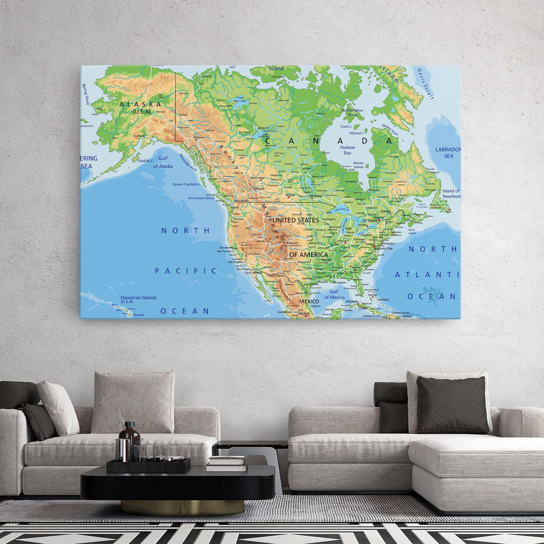 Leinwandbild Canada mockup 2