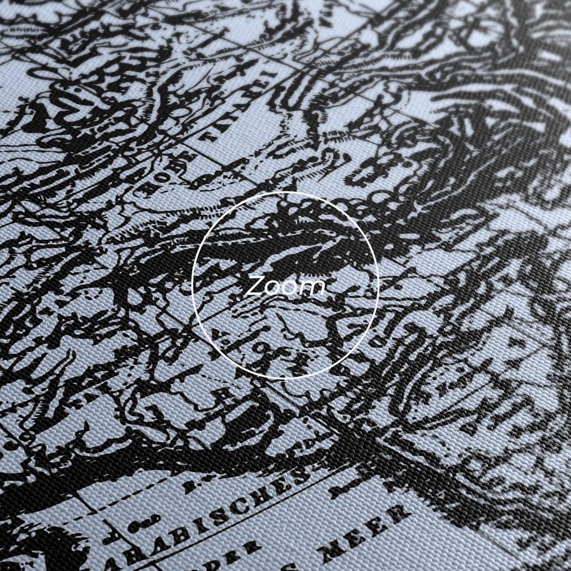 Blue Old Map mockup 3