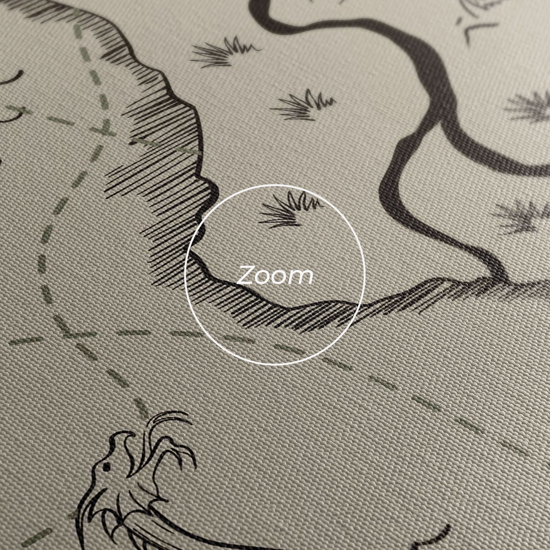 Cream Island Map mockup 3