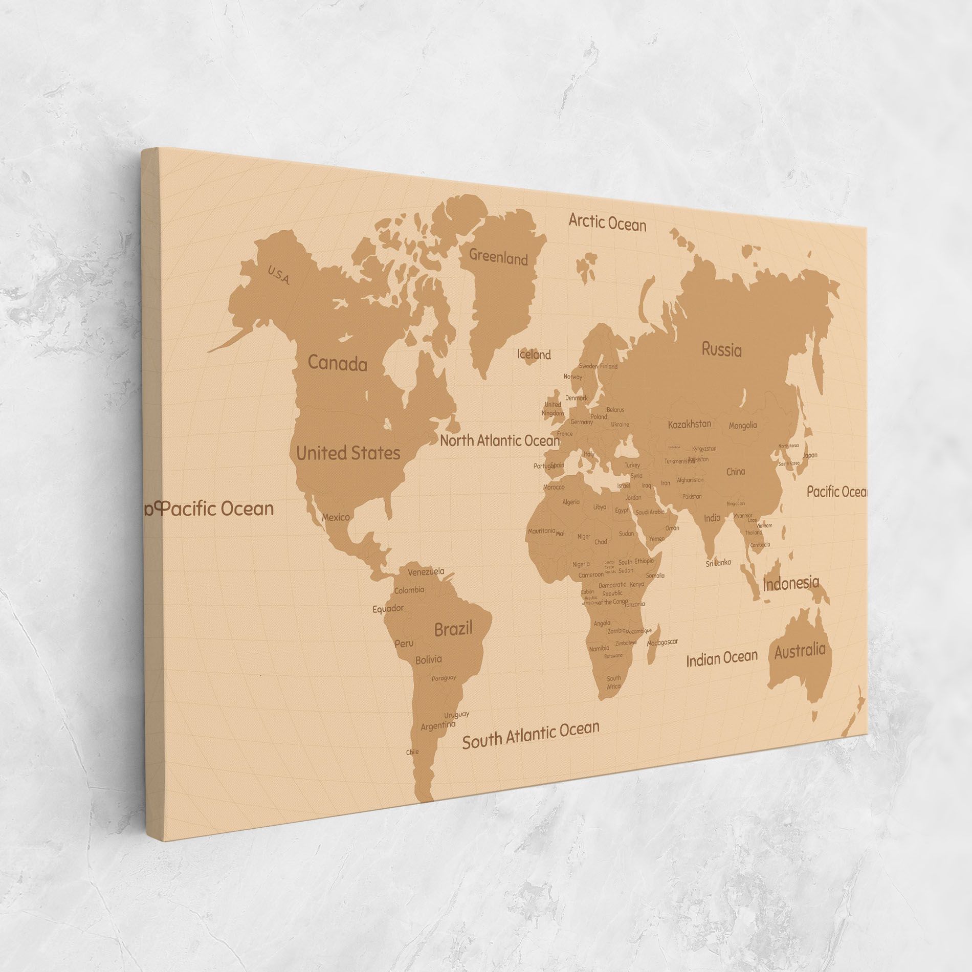 Ocean Old Map mockup 1