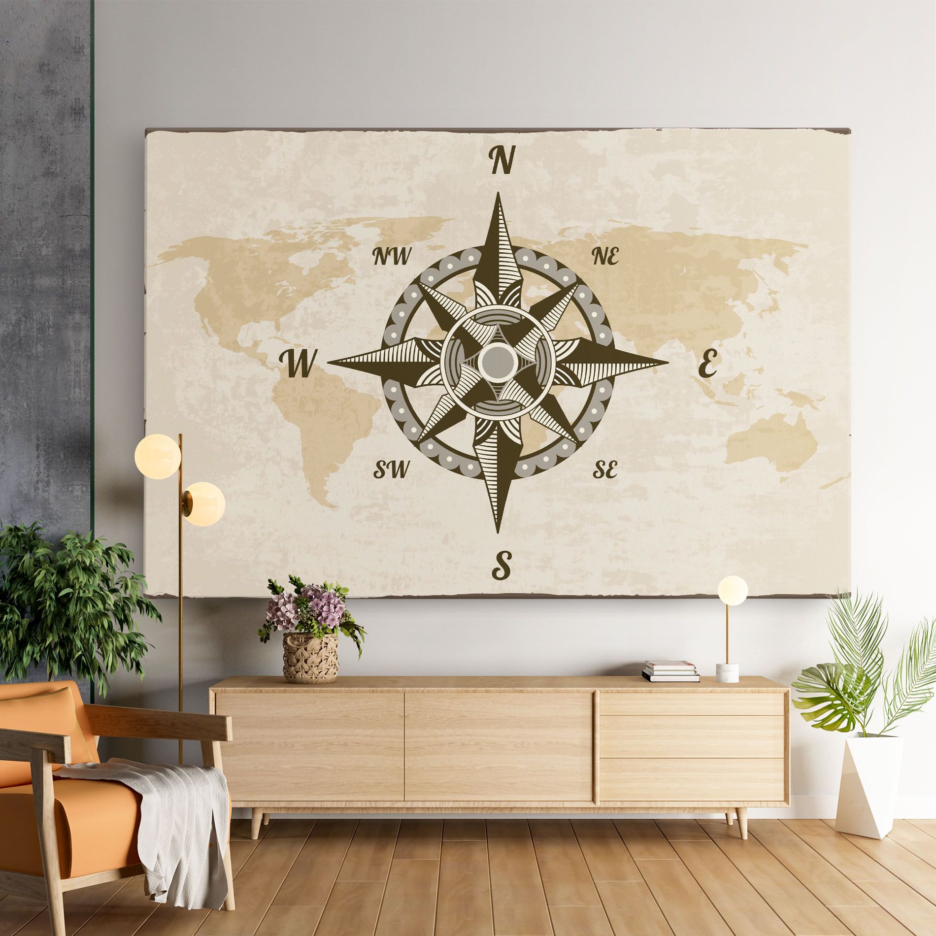 Nautical Compass mockup 9