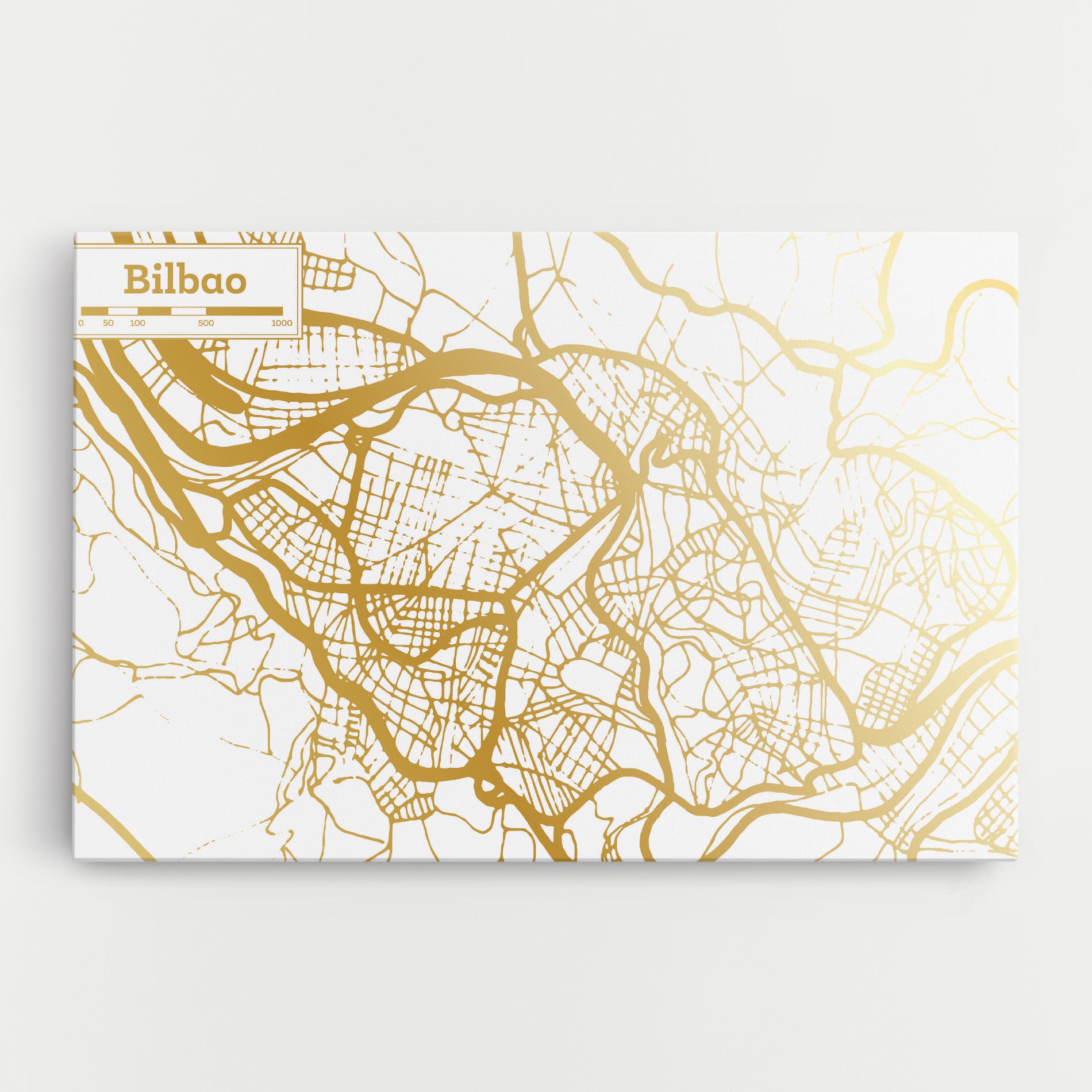 Bilbao Gold Map mockup 0