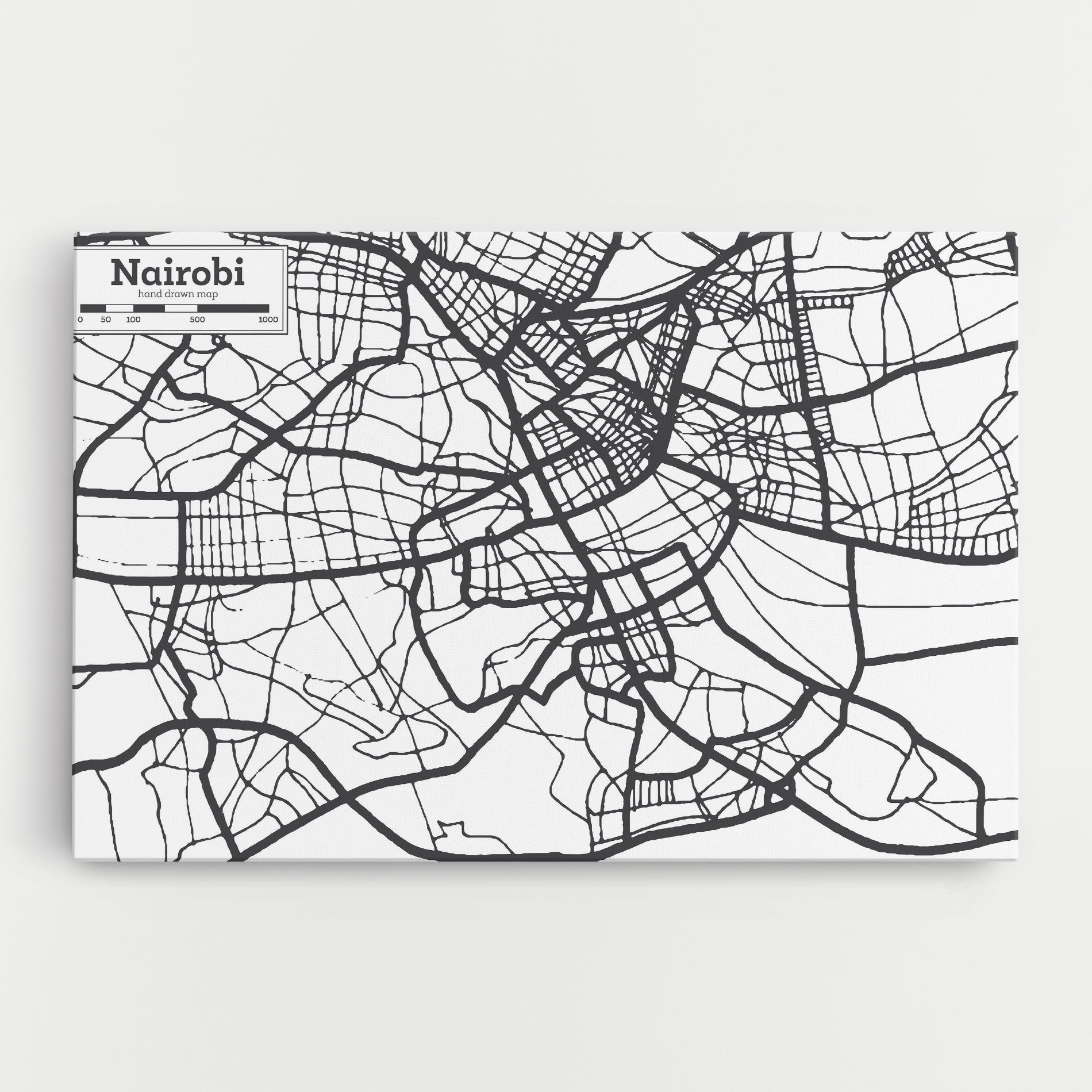 Nairobi Map mockup 0