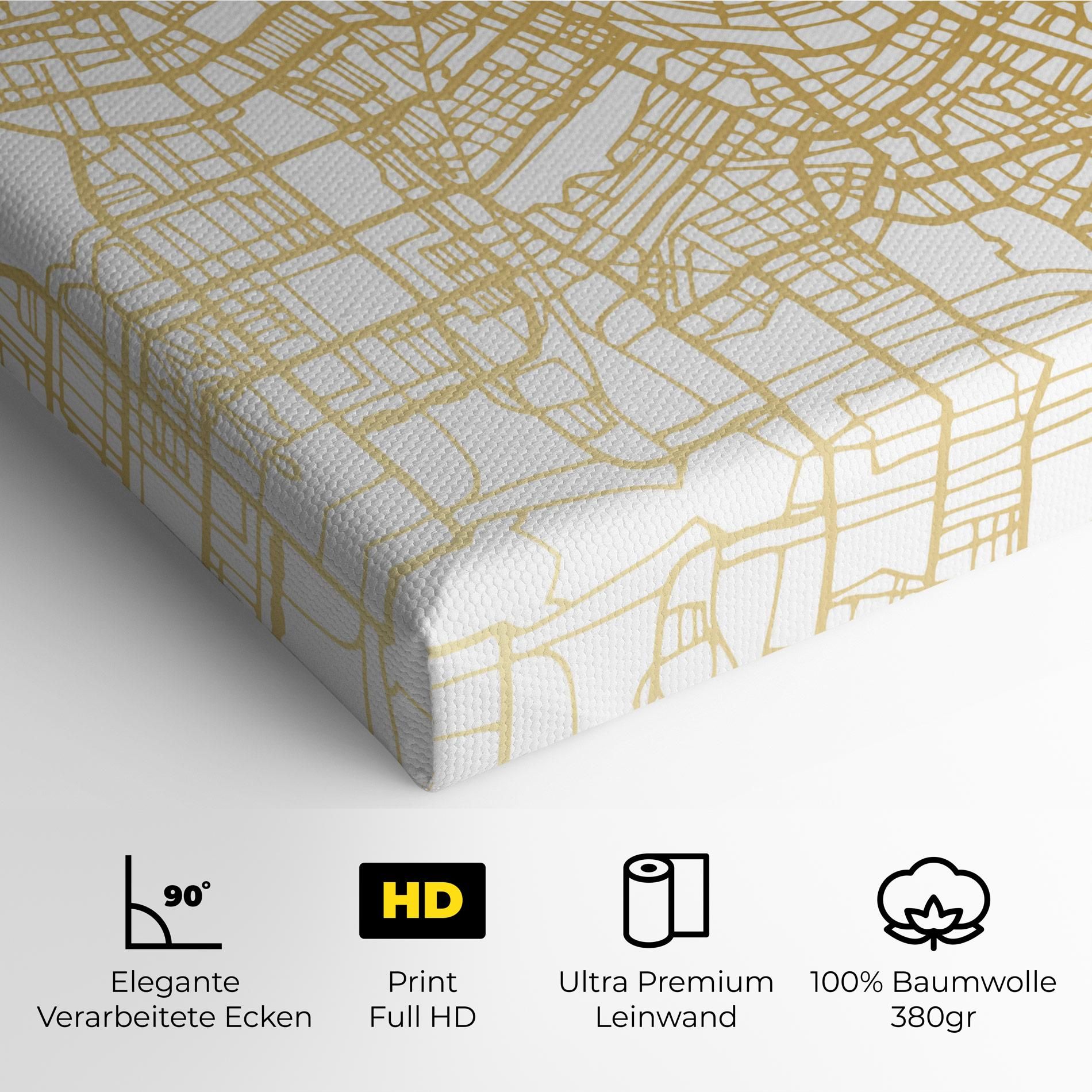 Amsterdam Gold Map mockup 4