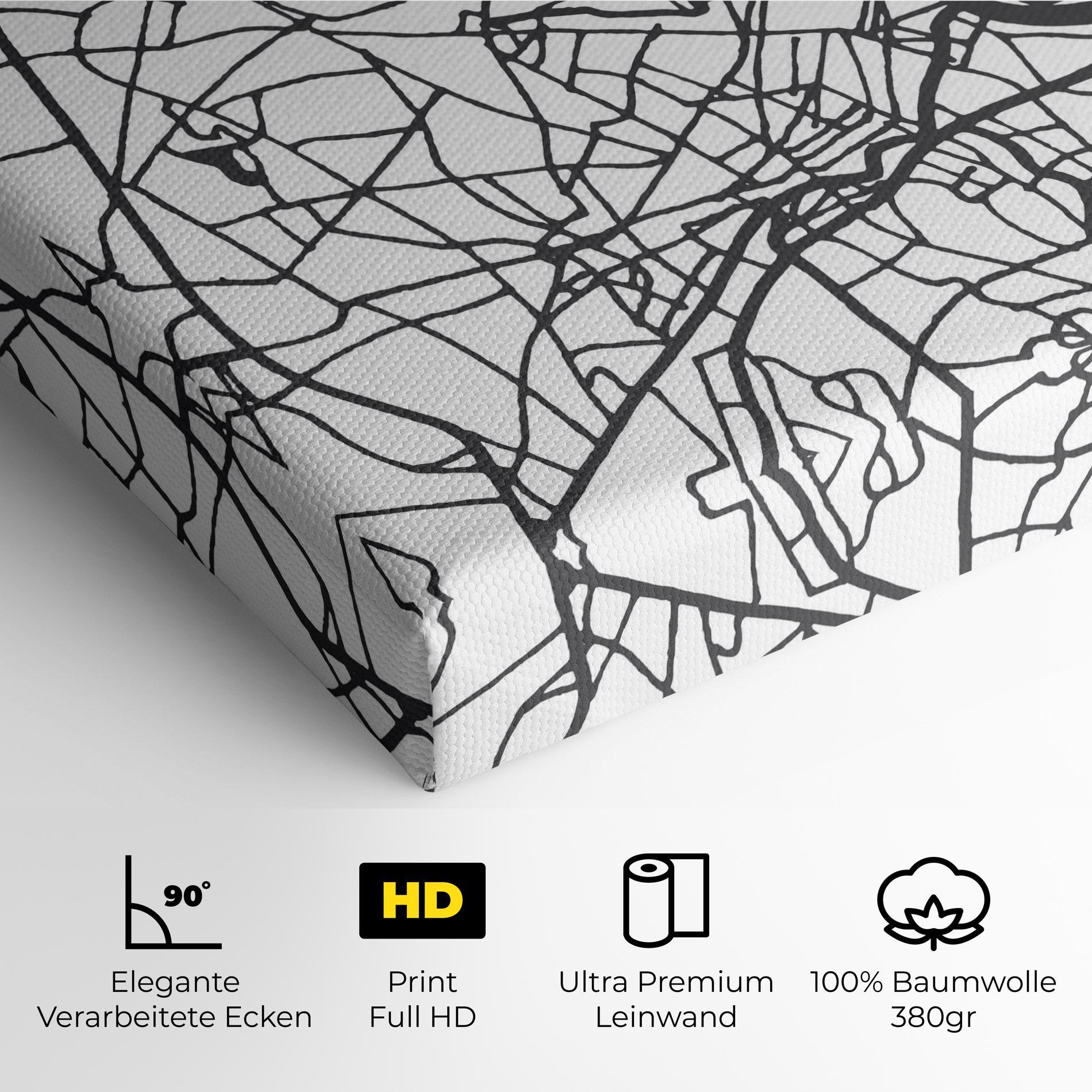 Leinwandbild Ho Chi Minh Map mockup 4