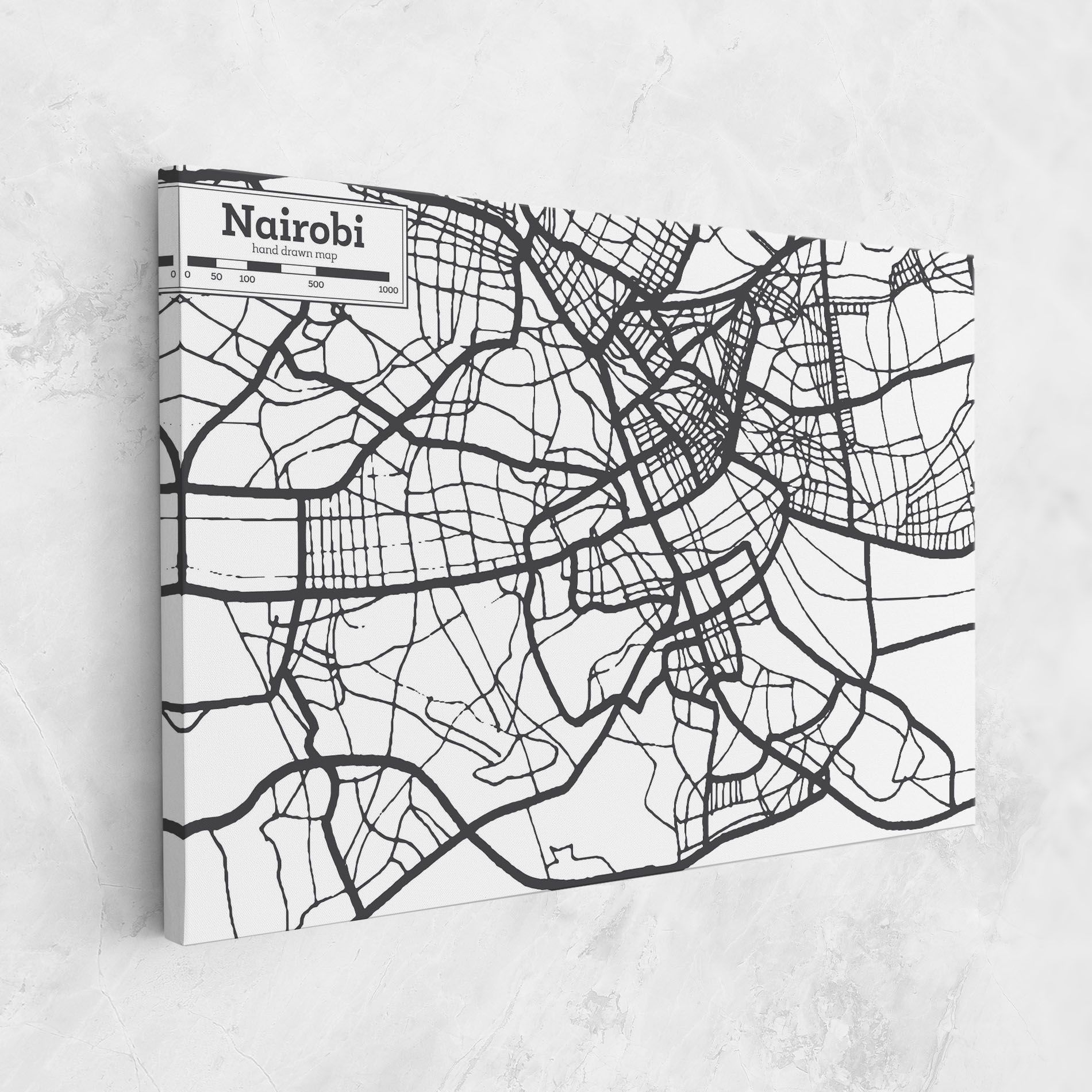 Nairobi Map mockup 1