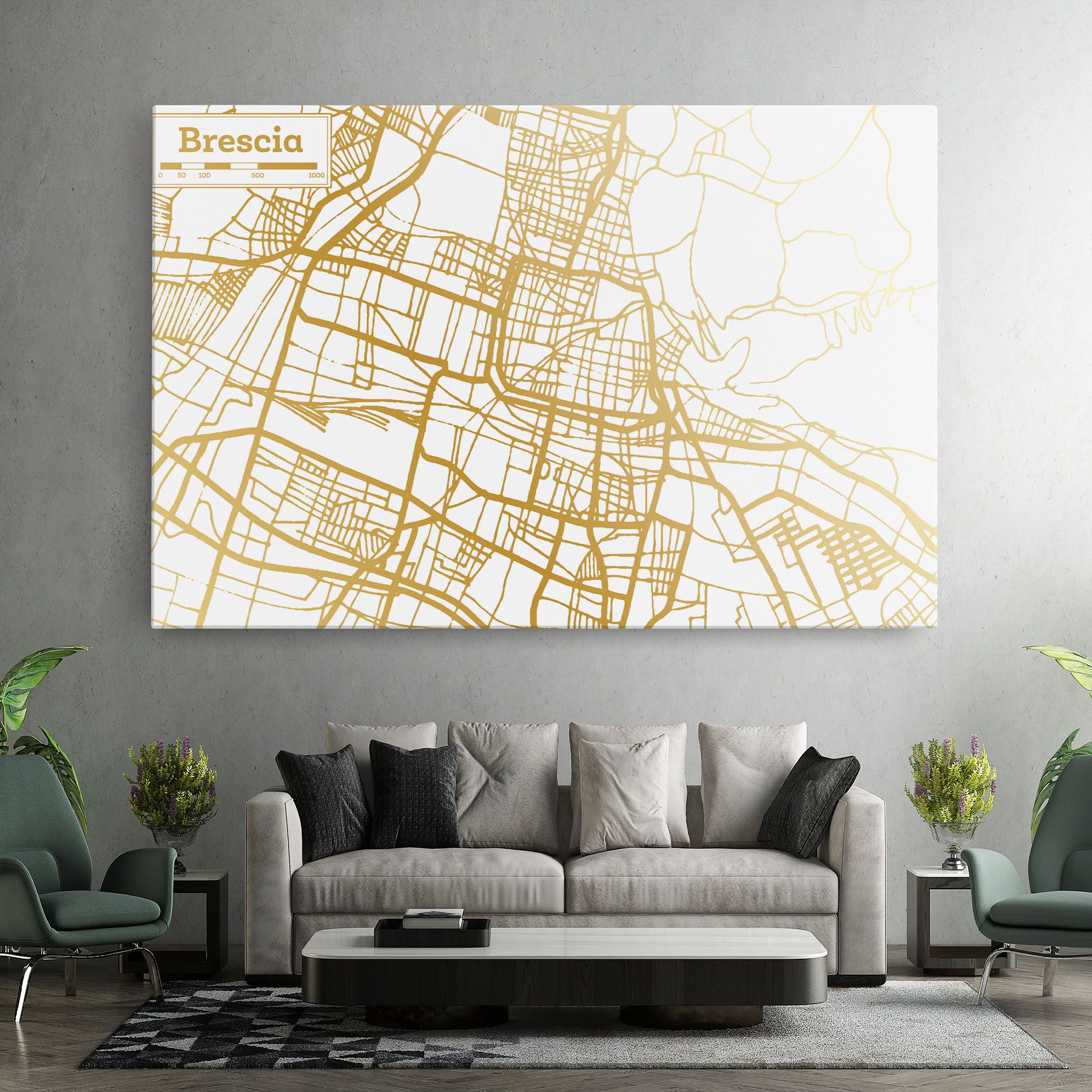 Brescia Gold Map mockup 7