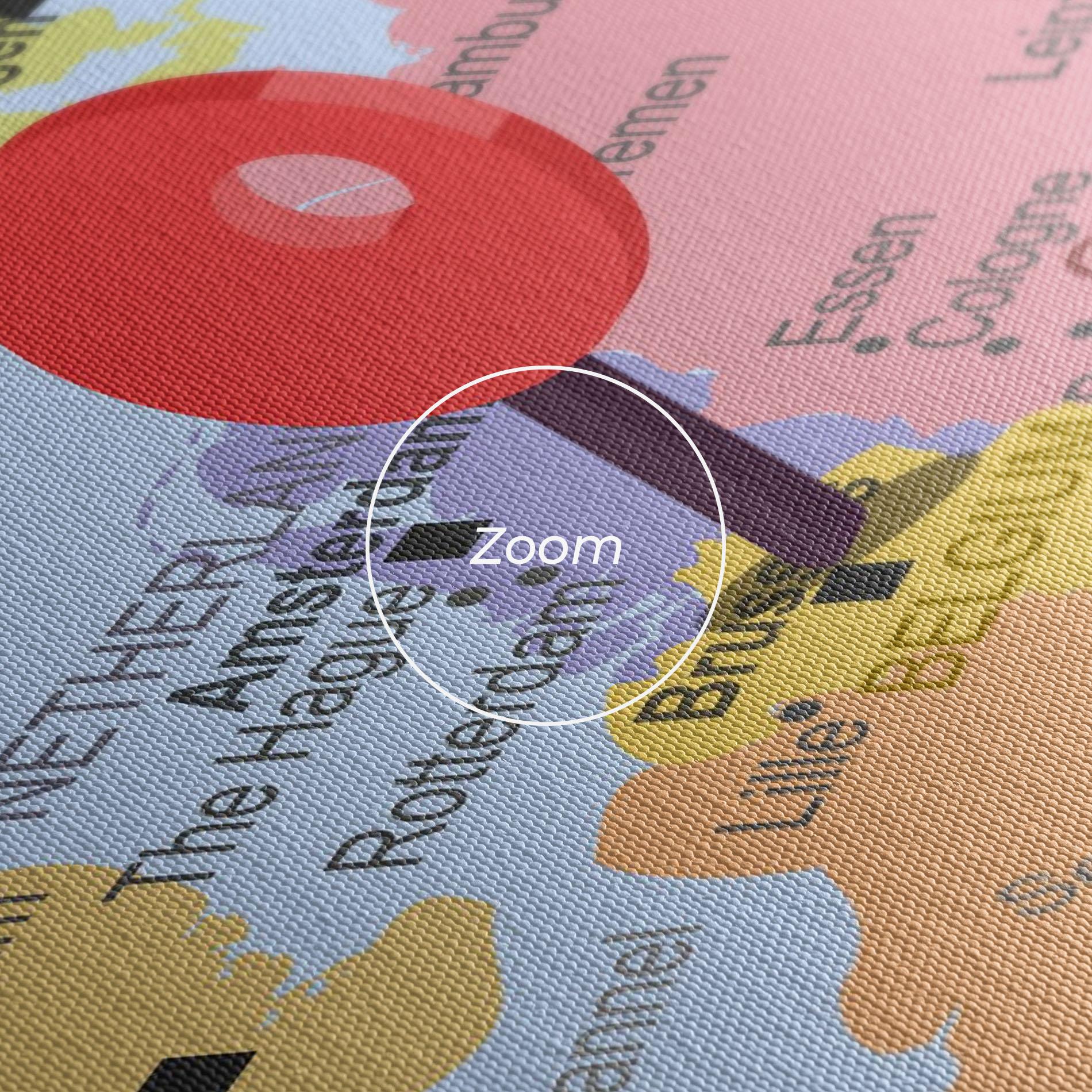 Leinwandbild Belgium Close Up mockup 3