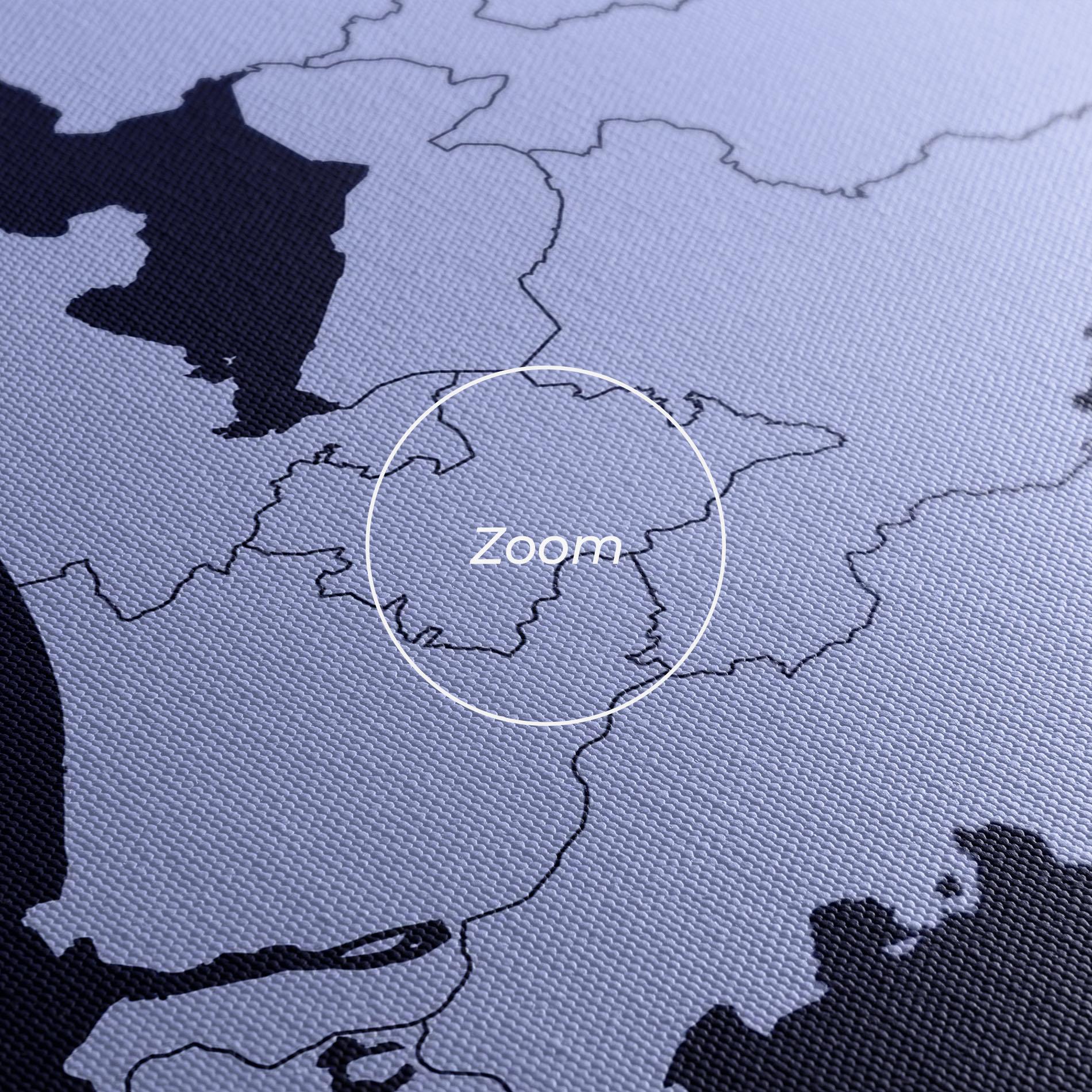 Leinwandbild Netherlands Map mockup 3