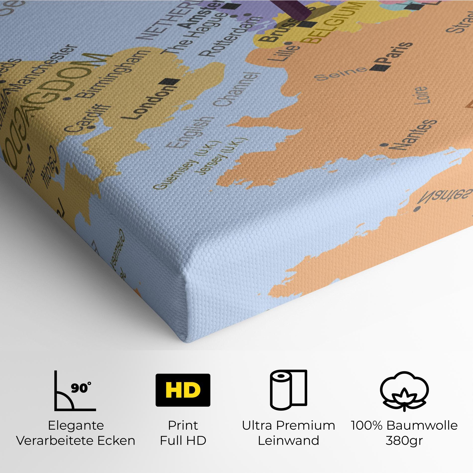 Leinwandbild Belgium Close Up mockup 4