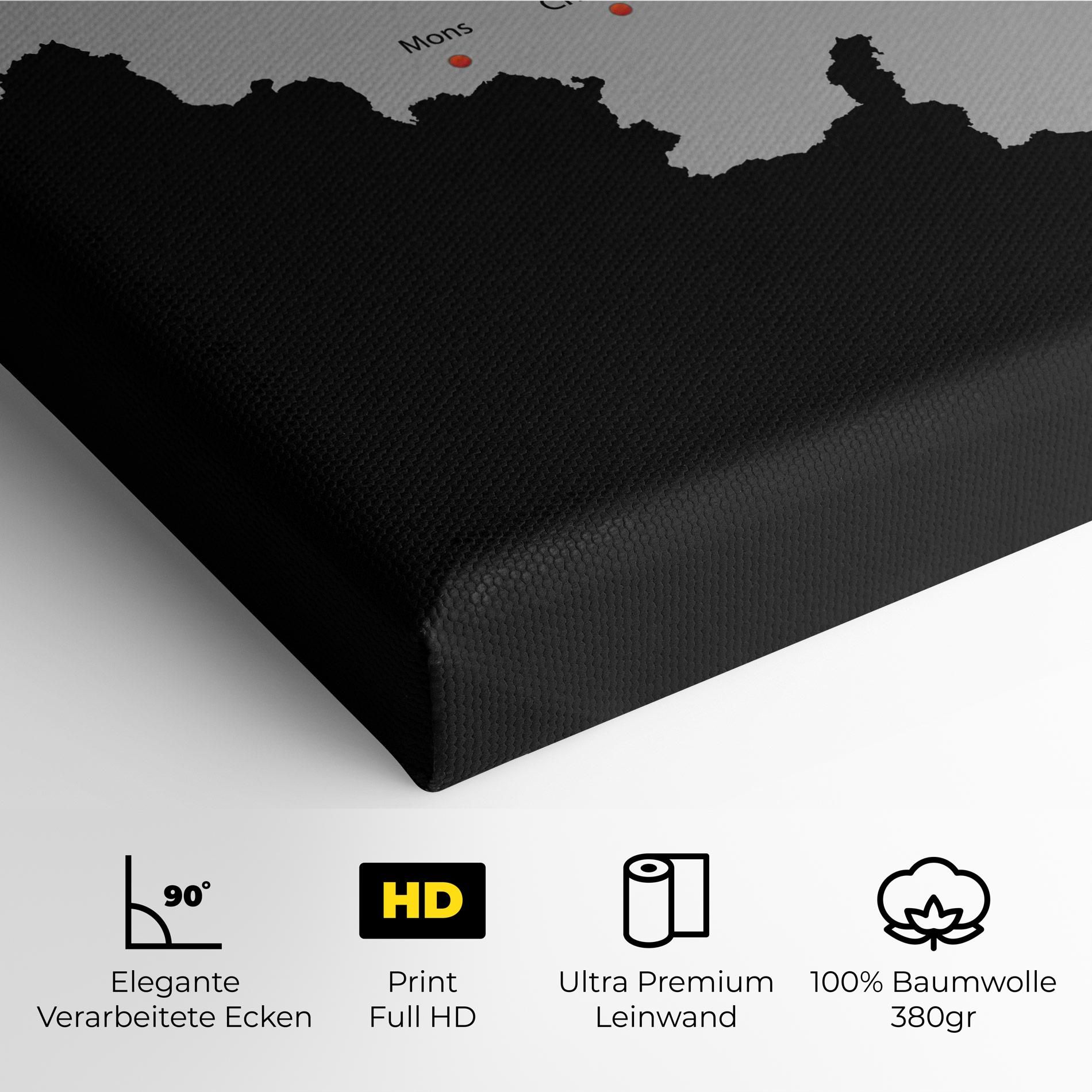 Belgium Map mockup 4