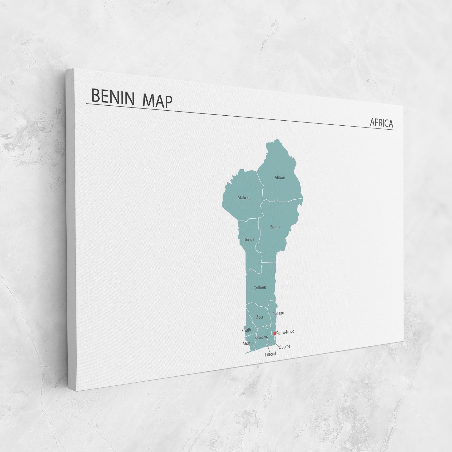 Benin Map mockup 1