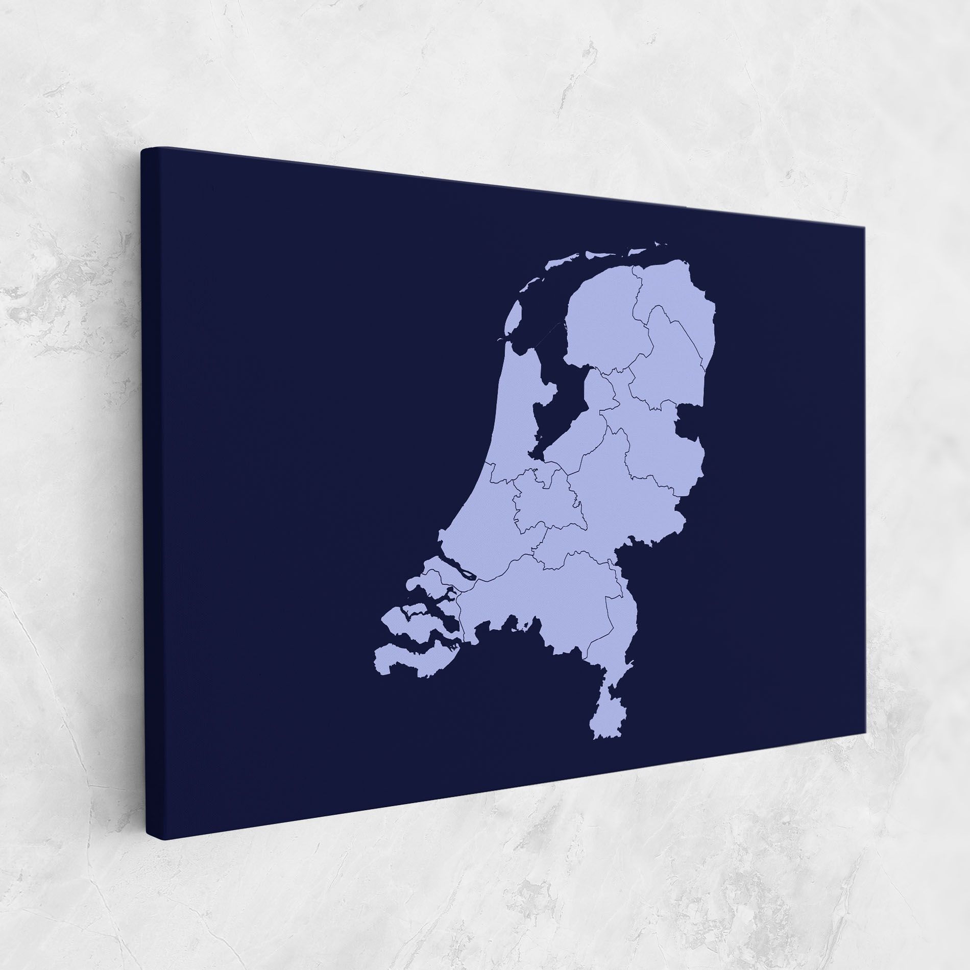 Netherlands Map mockup 1