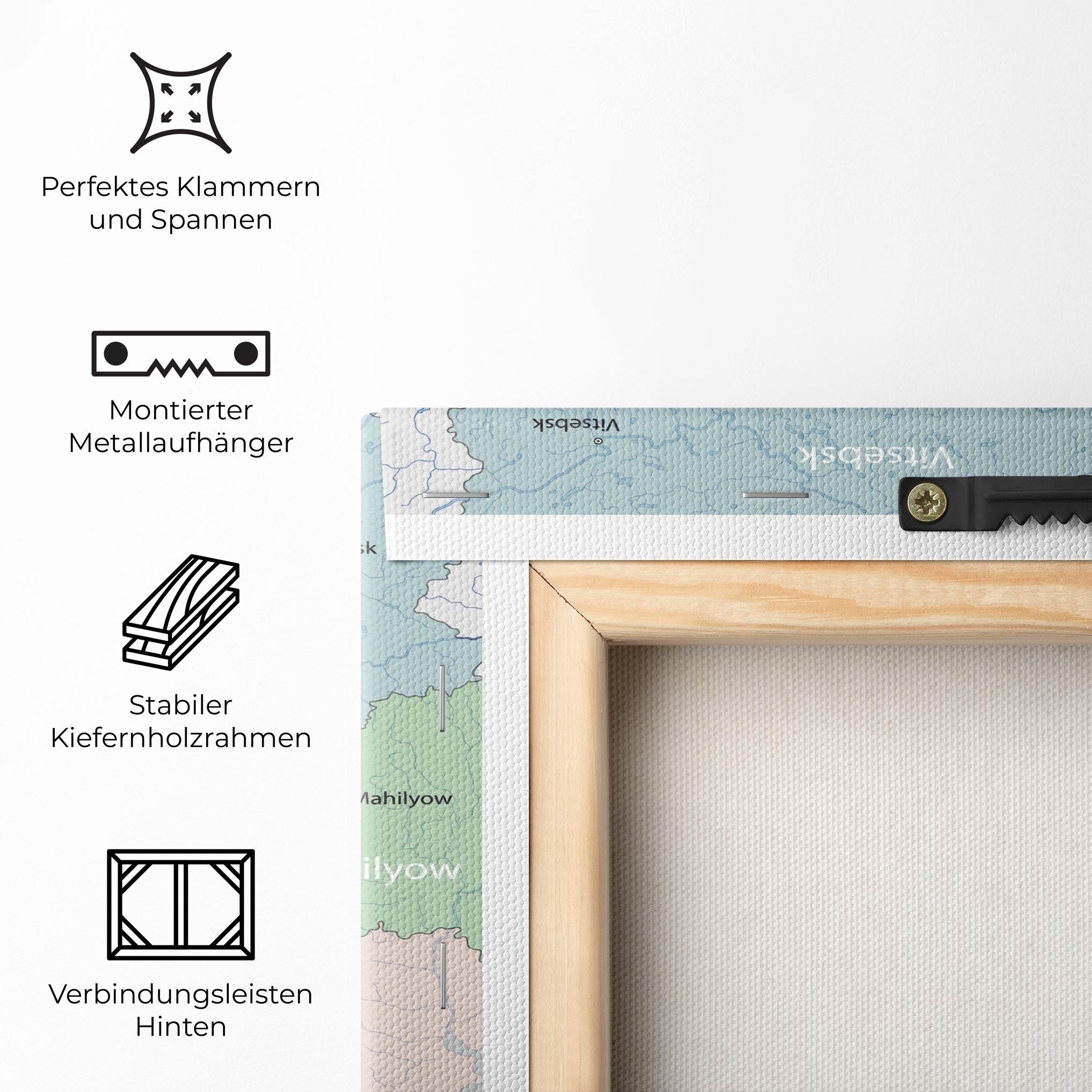 Belarus Map mockup 5