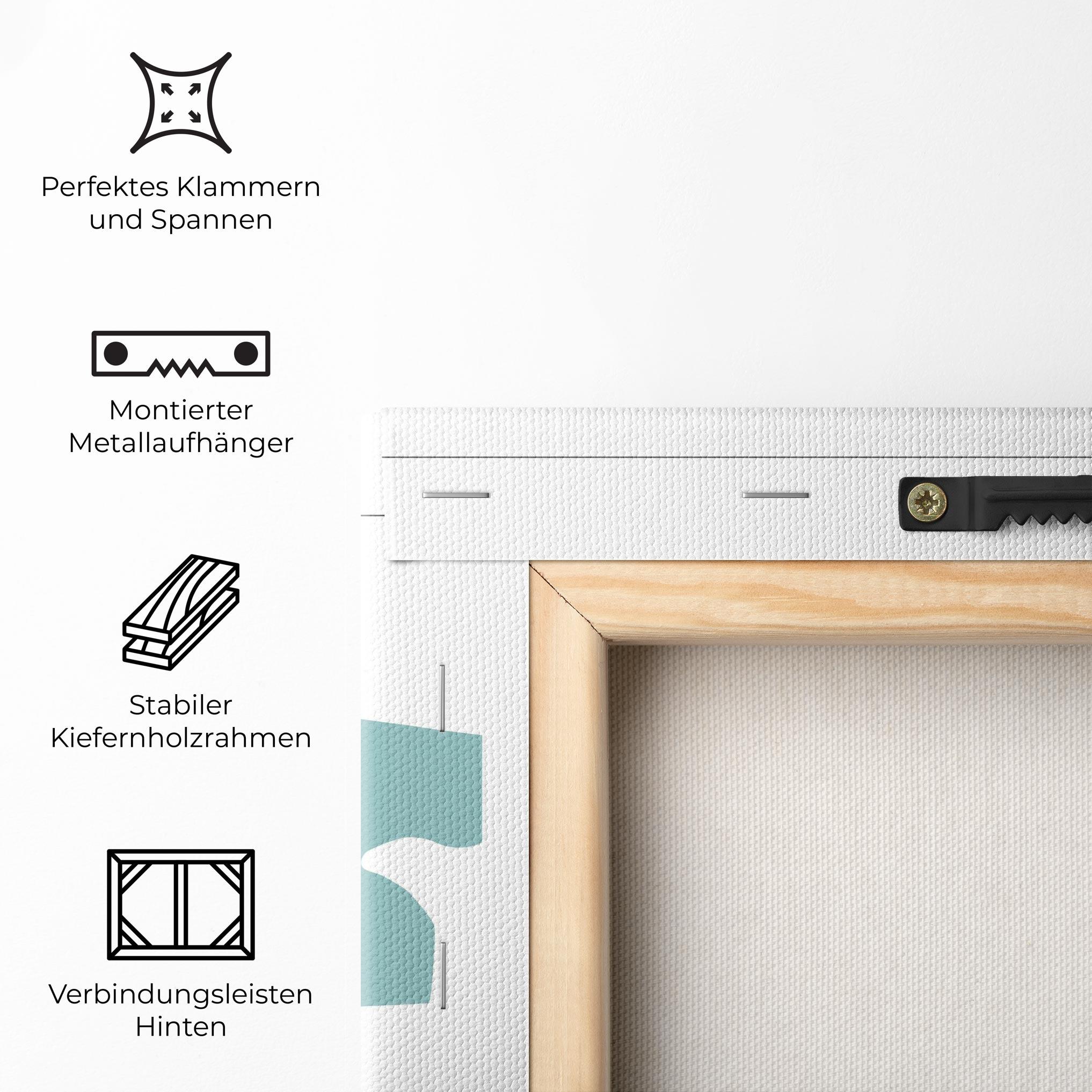 Leinwandbild Guinea Bissau Map mockup 5