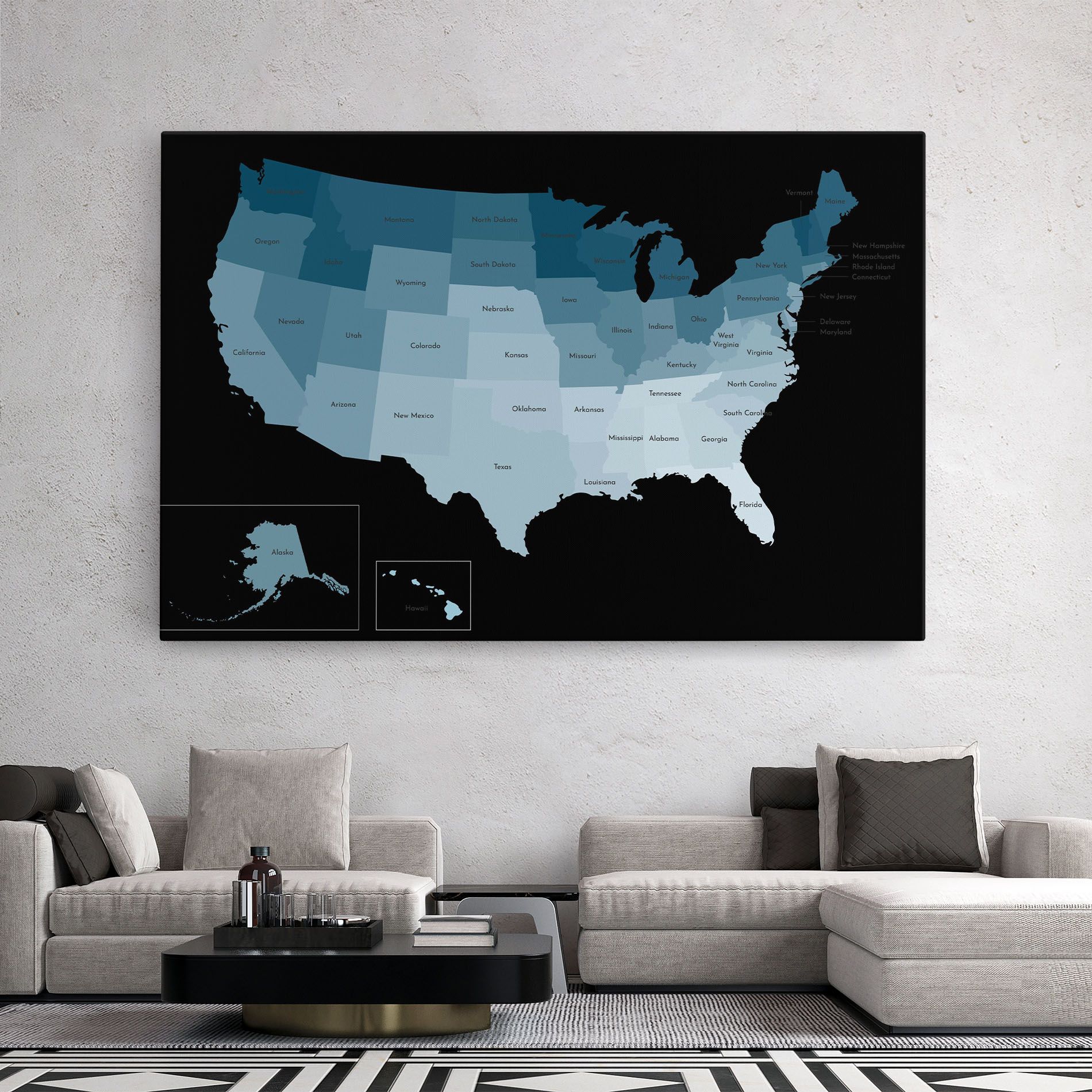 Sua Blue Map mockup 2