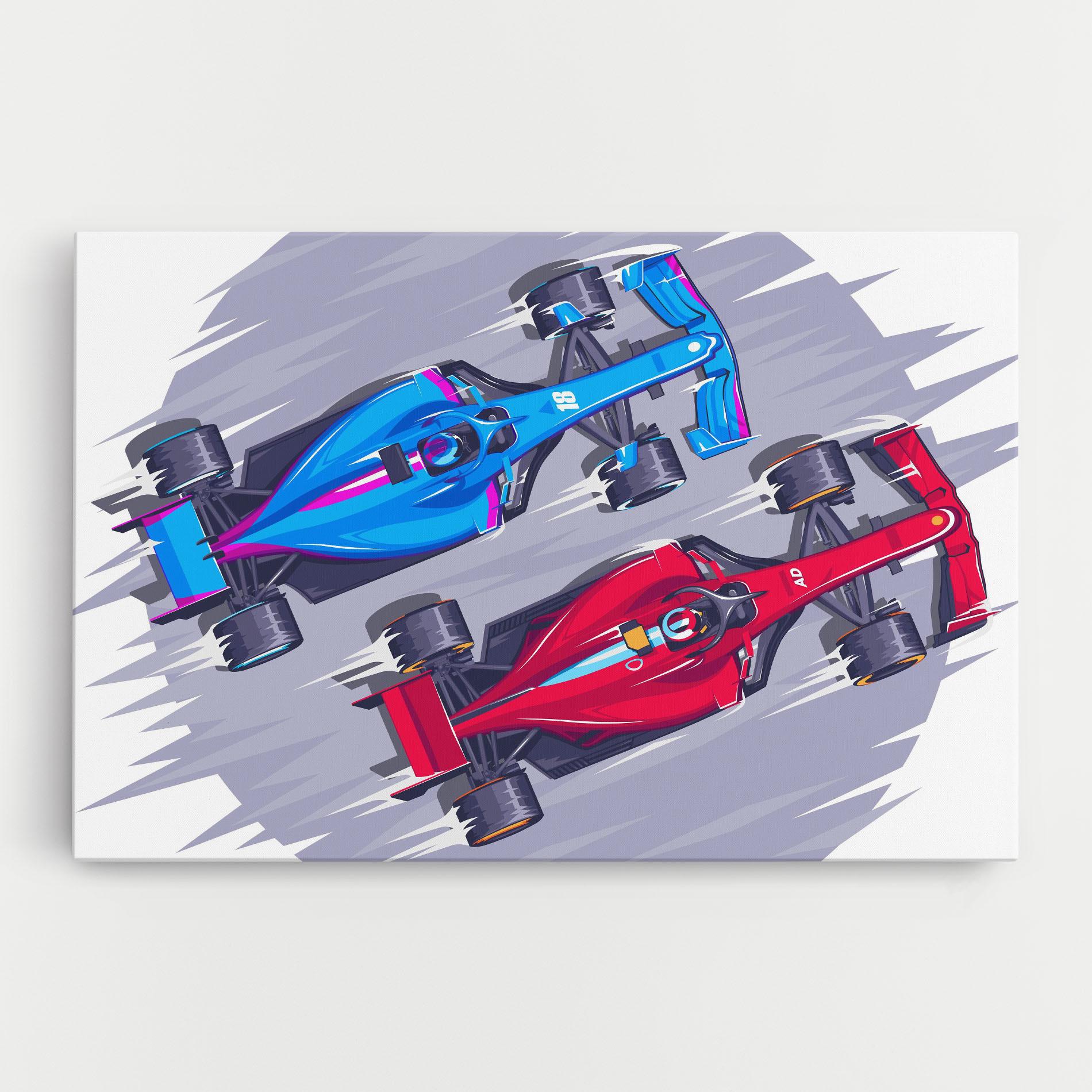 Leinwandbild Bolides mockup 0