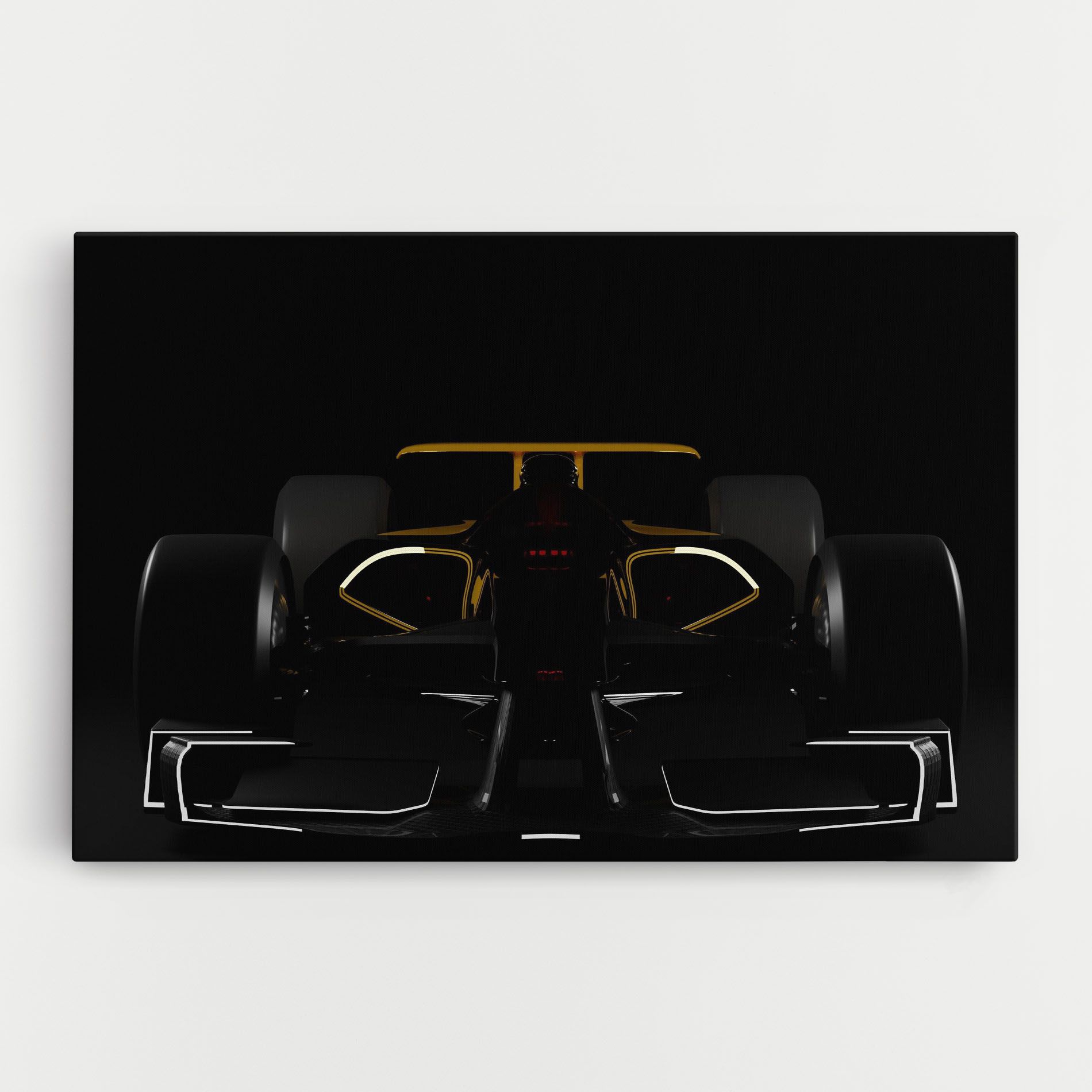 Dark F1 Car mockup 0
