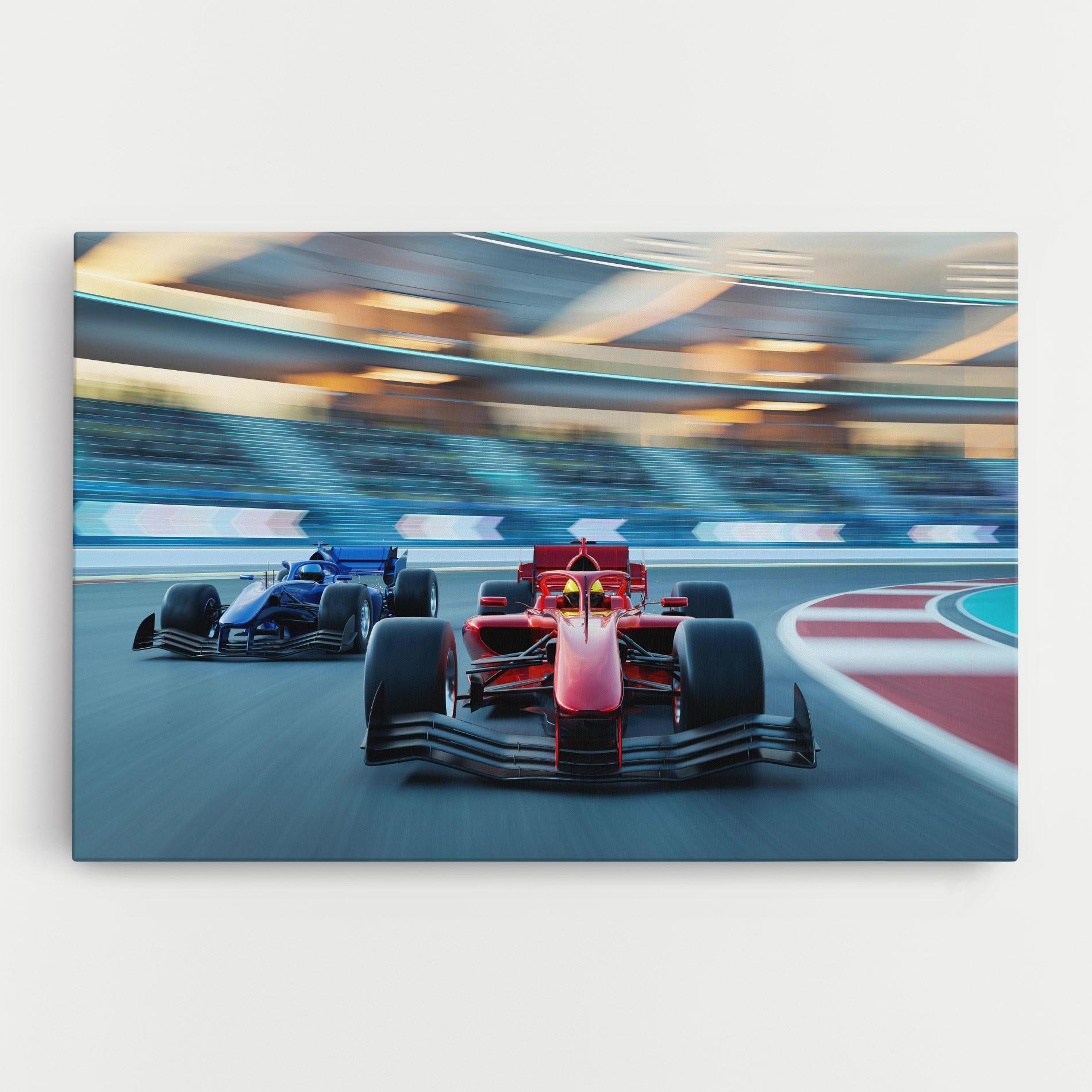 Leinwandbild F1 Racing mockup 0