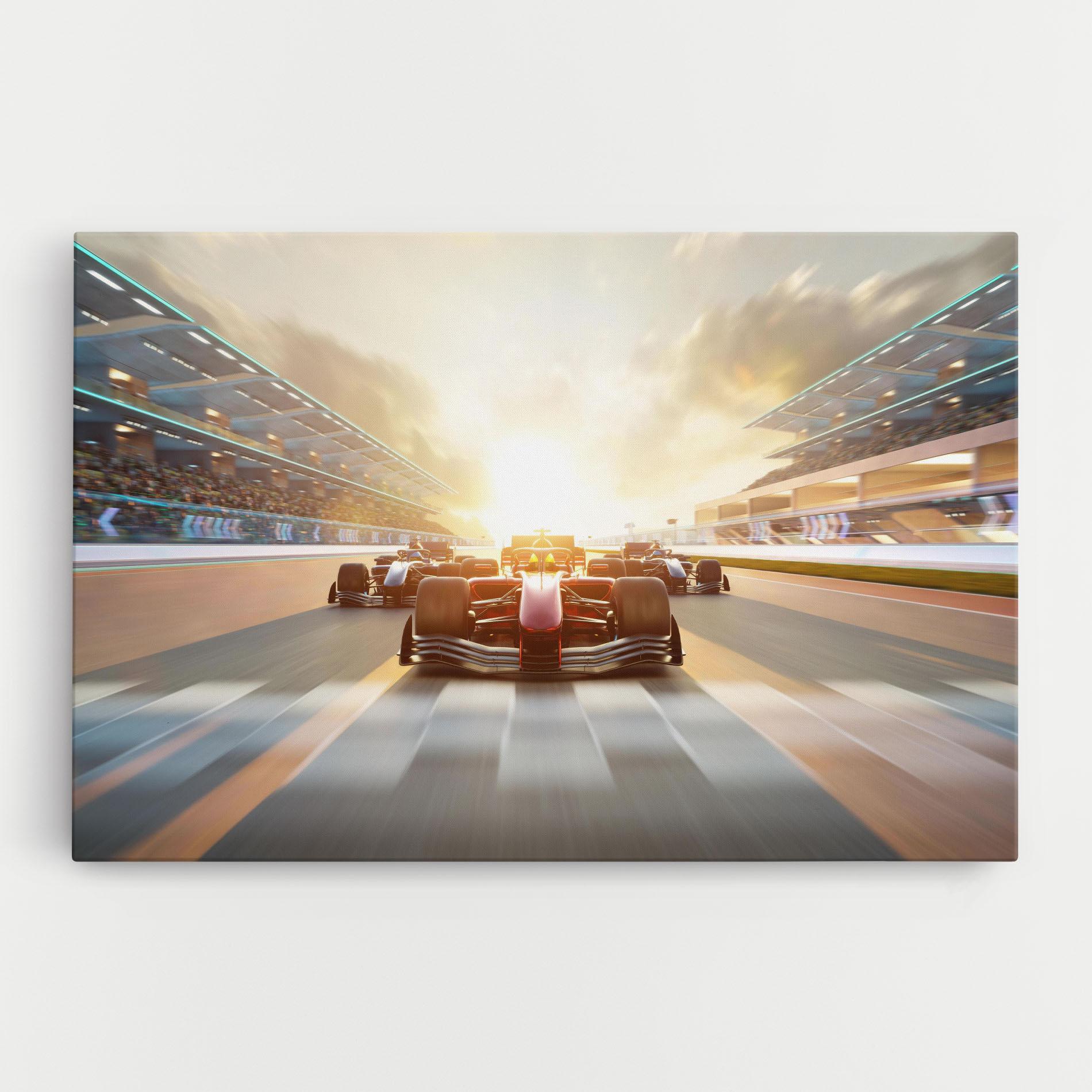 Leinwandbild F1 Winning mockup 0