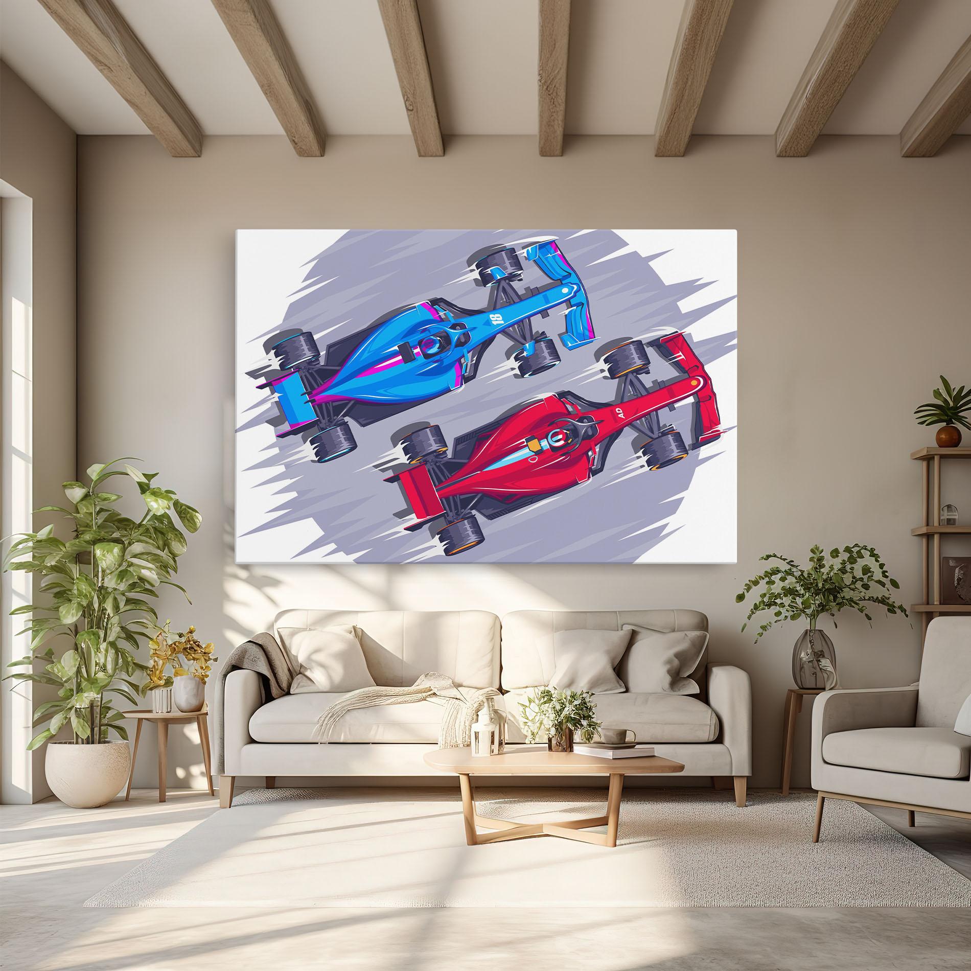 Leinwandbild Bolides mockup 6