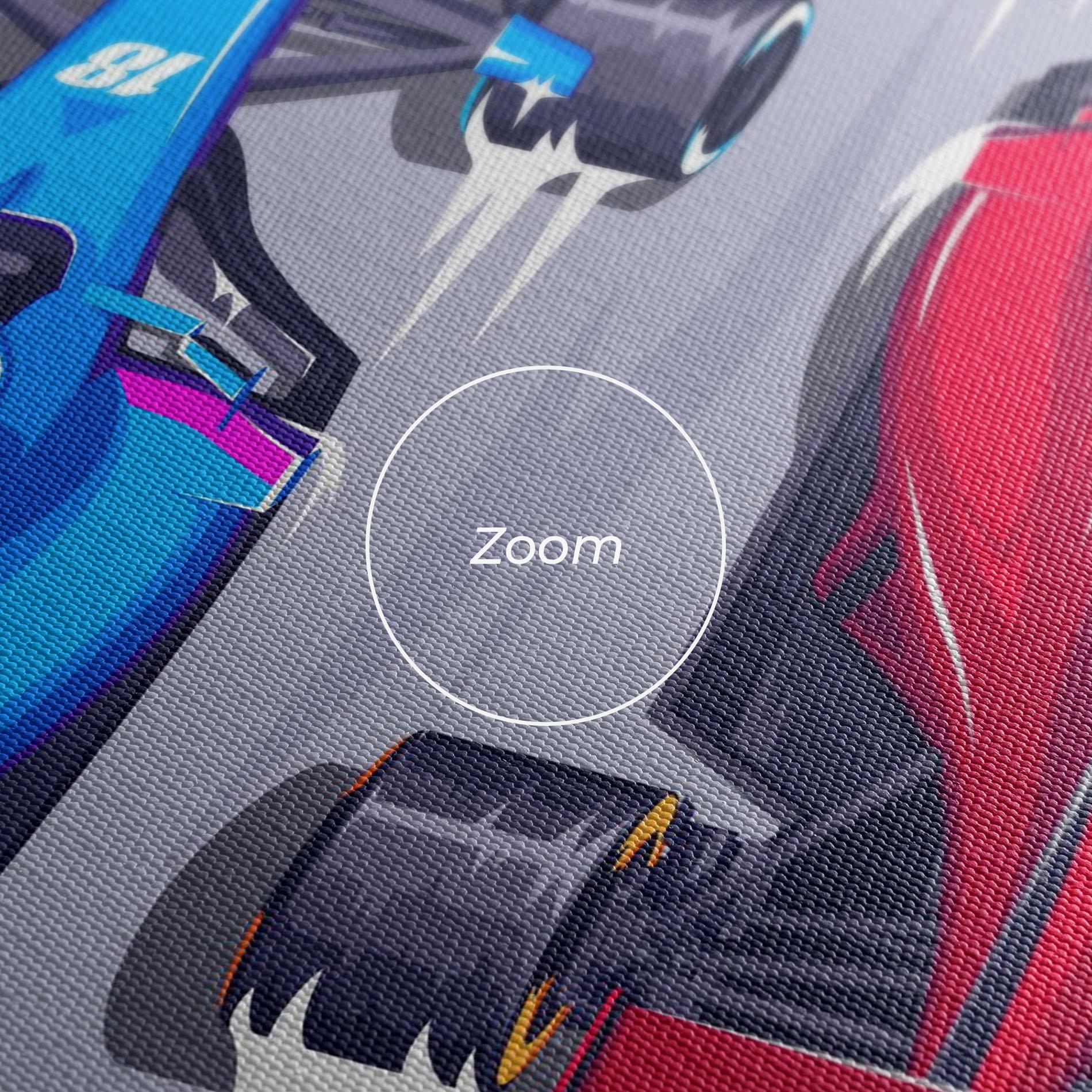 Leinwandbild Bolides mockup 3