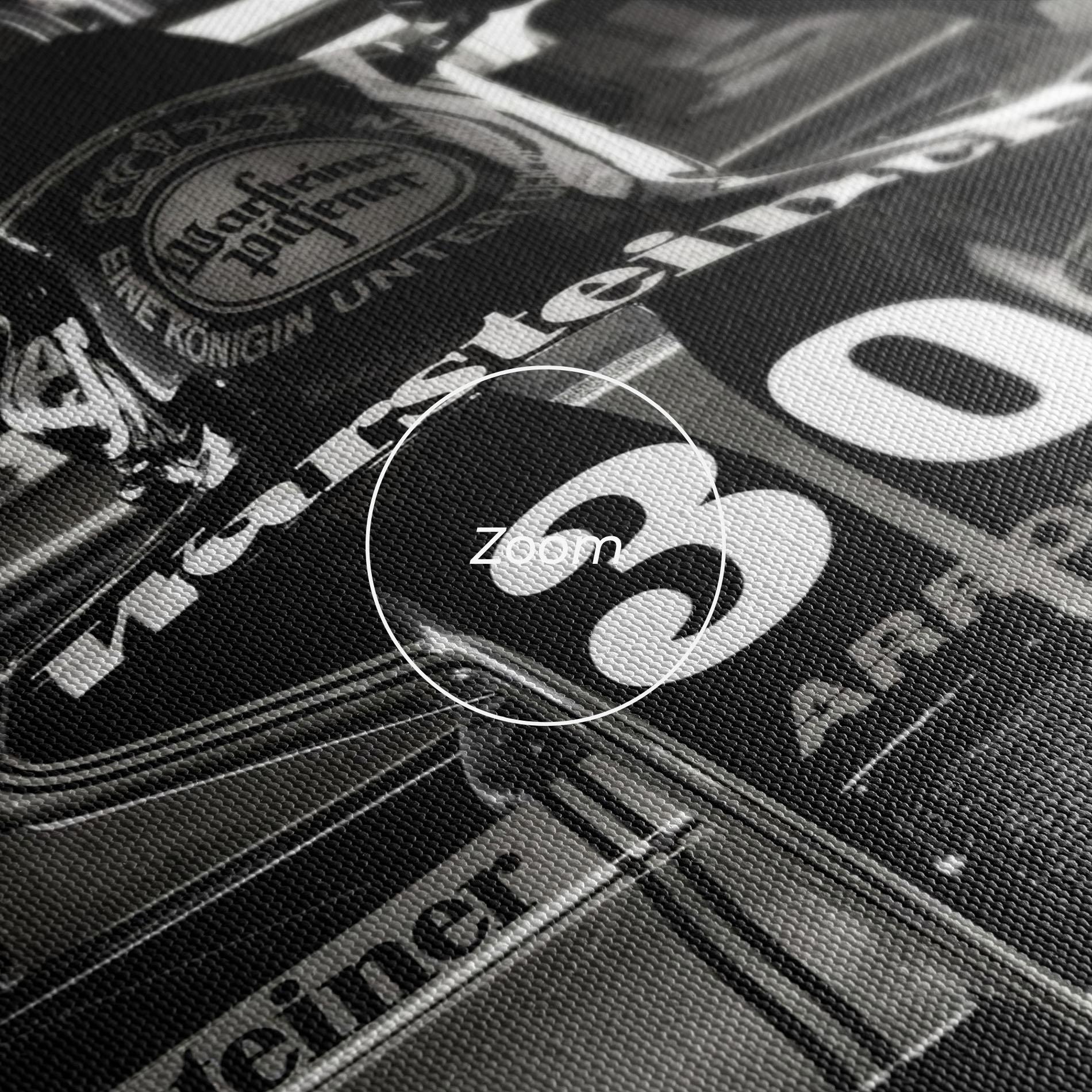 Leinwandbild Formula 1 Car Grey mockup 3