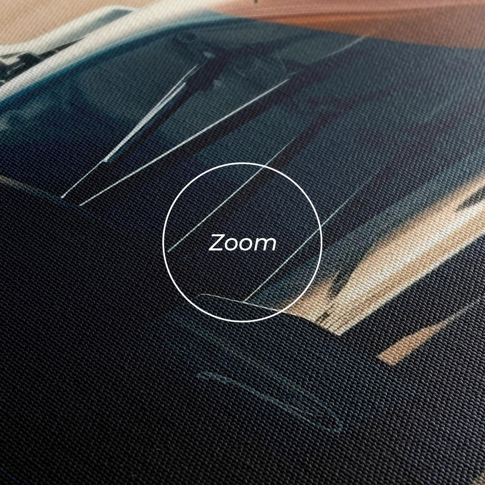 Leinwandbild Orange Black F1 mockup 3