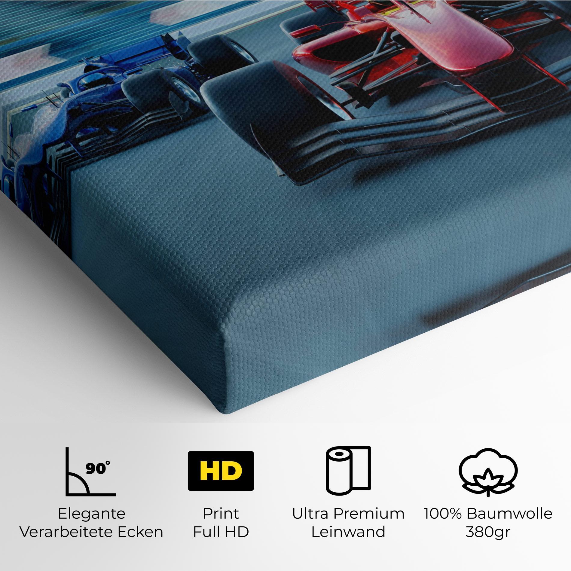 Leinwandbild F1 Racing mockup 4