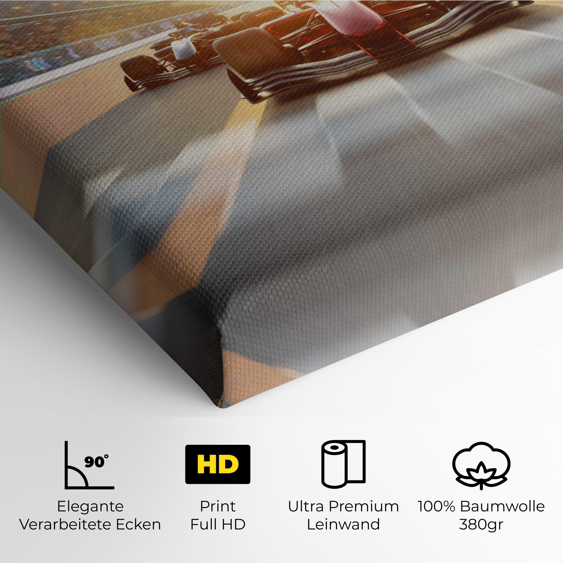 Leinwandbild F1 Winning mockup 4
