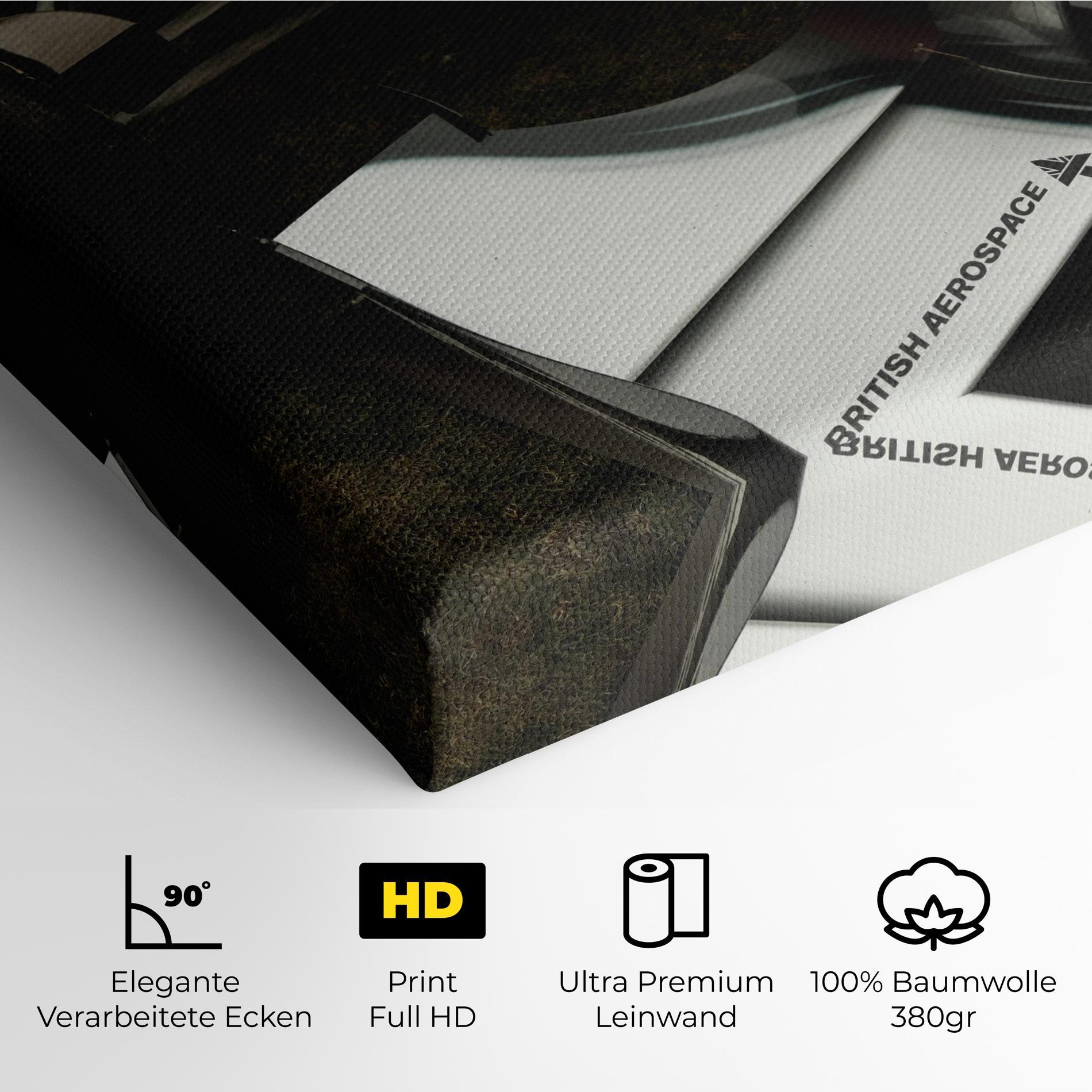 Leinwandbild White F1 Car mockup 4